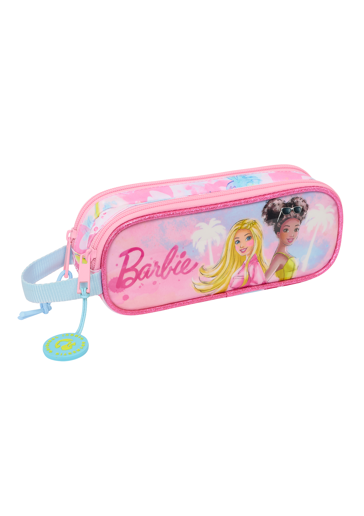 Barbie Painterly Double Pencil Case