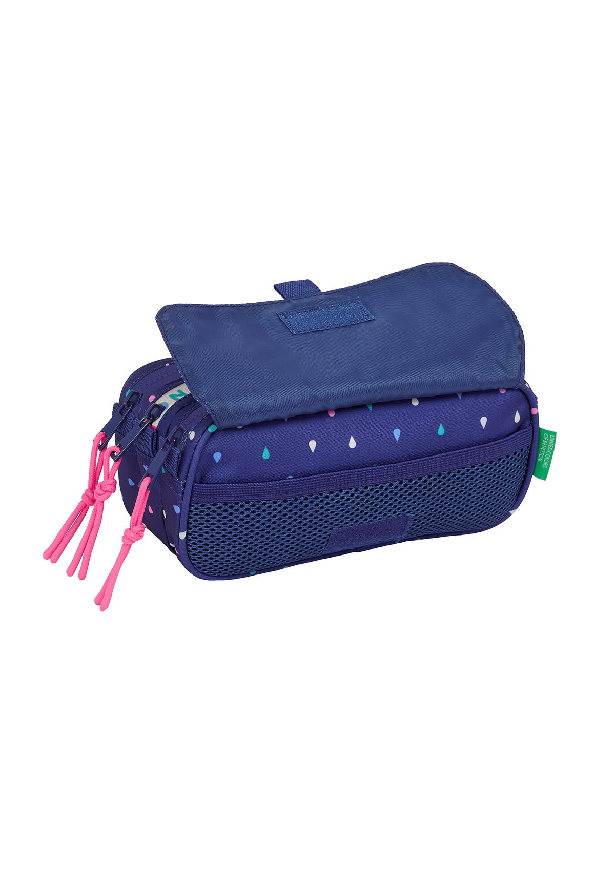 Benetton Drop Large Triple Pencil Case