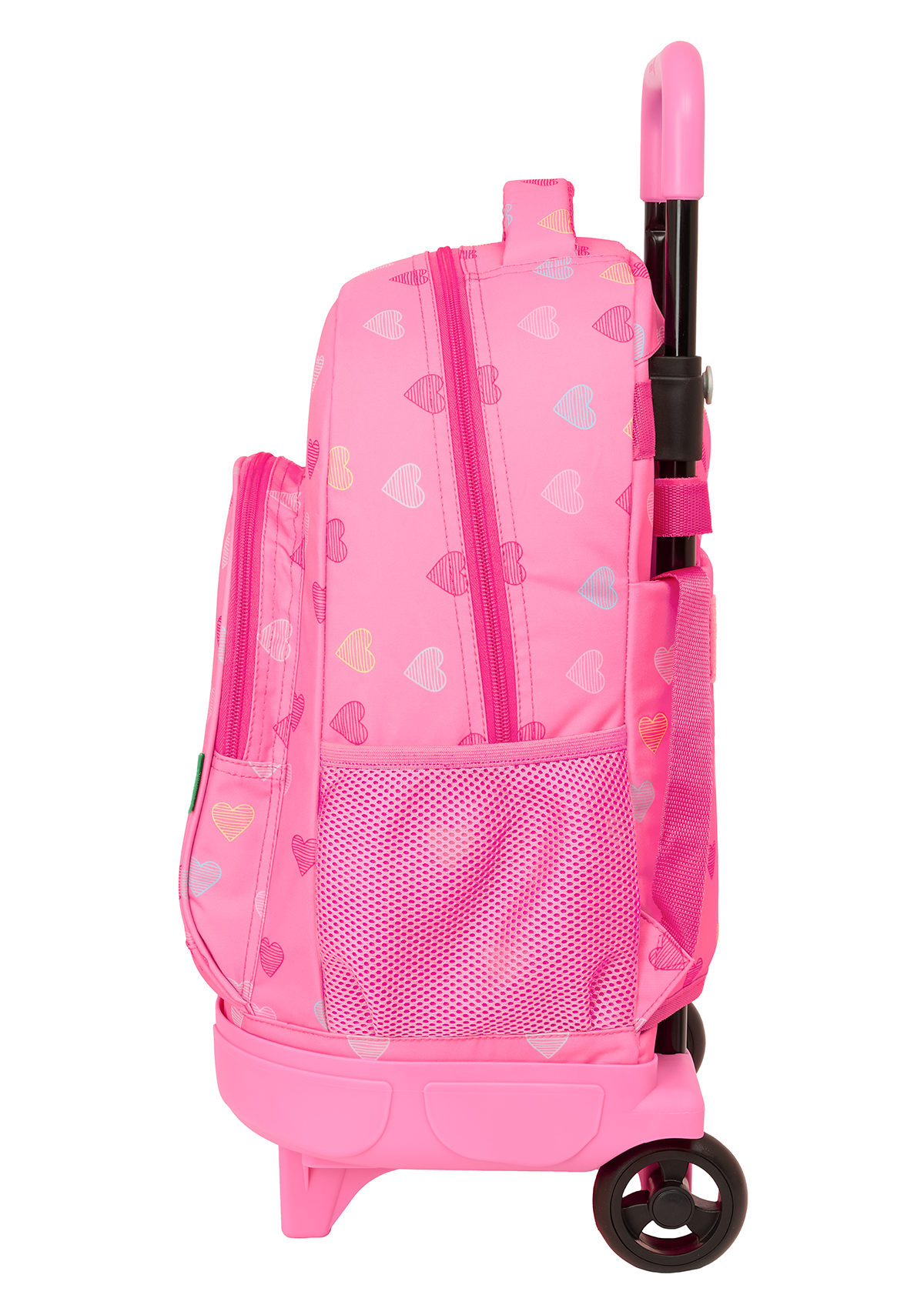 Benetton Hearts Large Backpack Wheeled