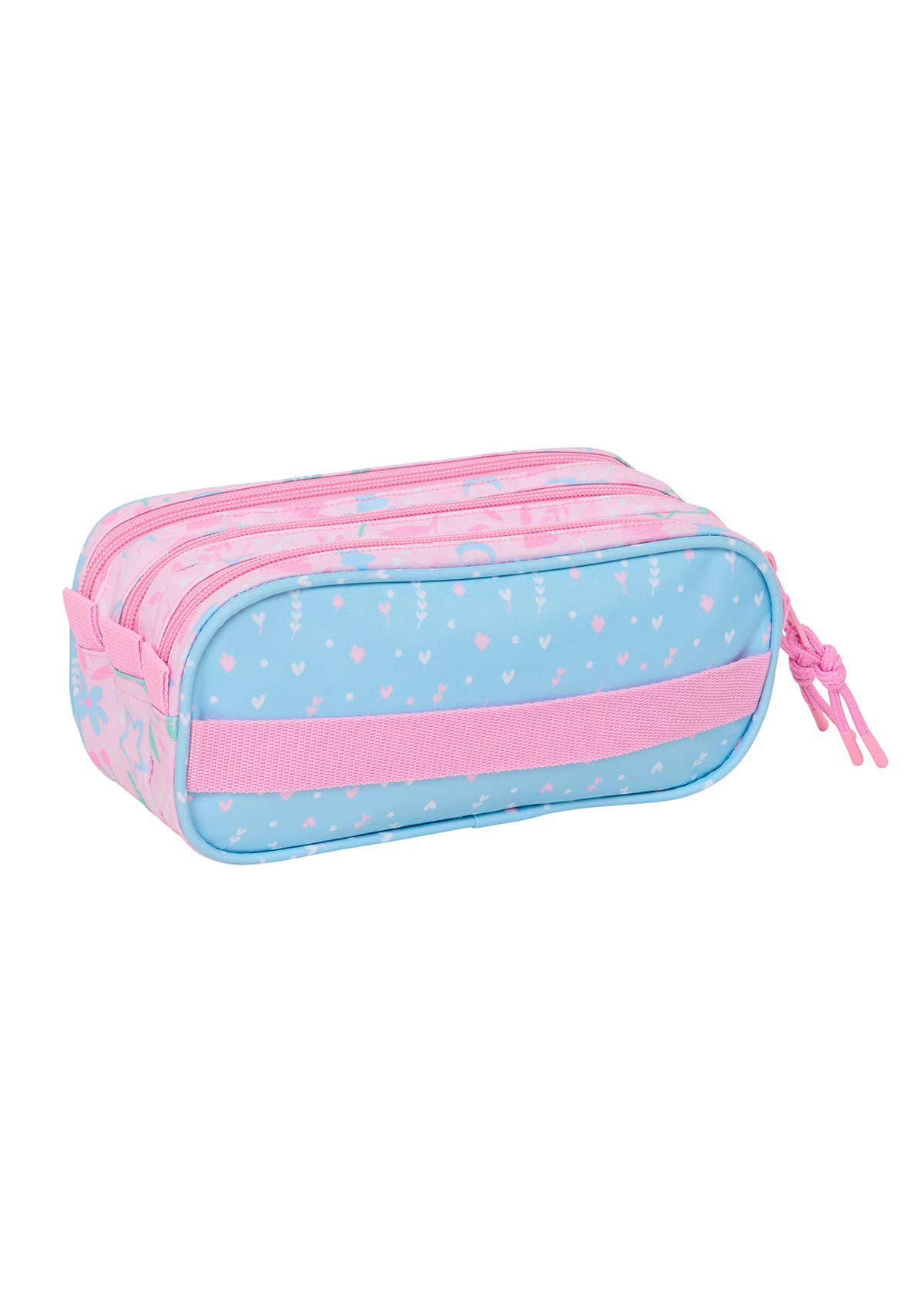 Blackfit8 Smile Large Triple Pencil Case