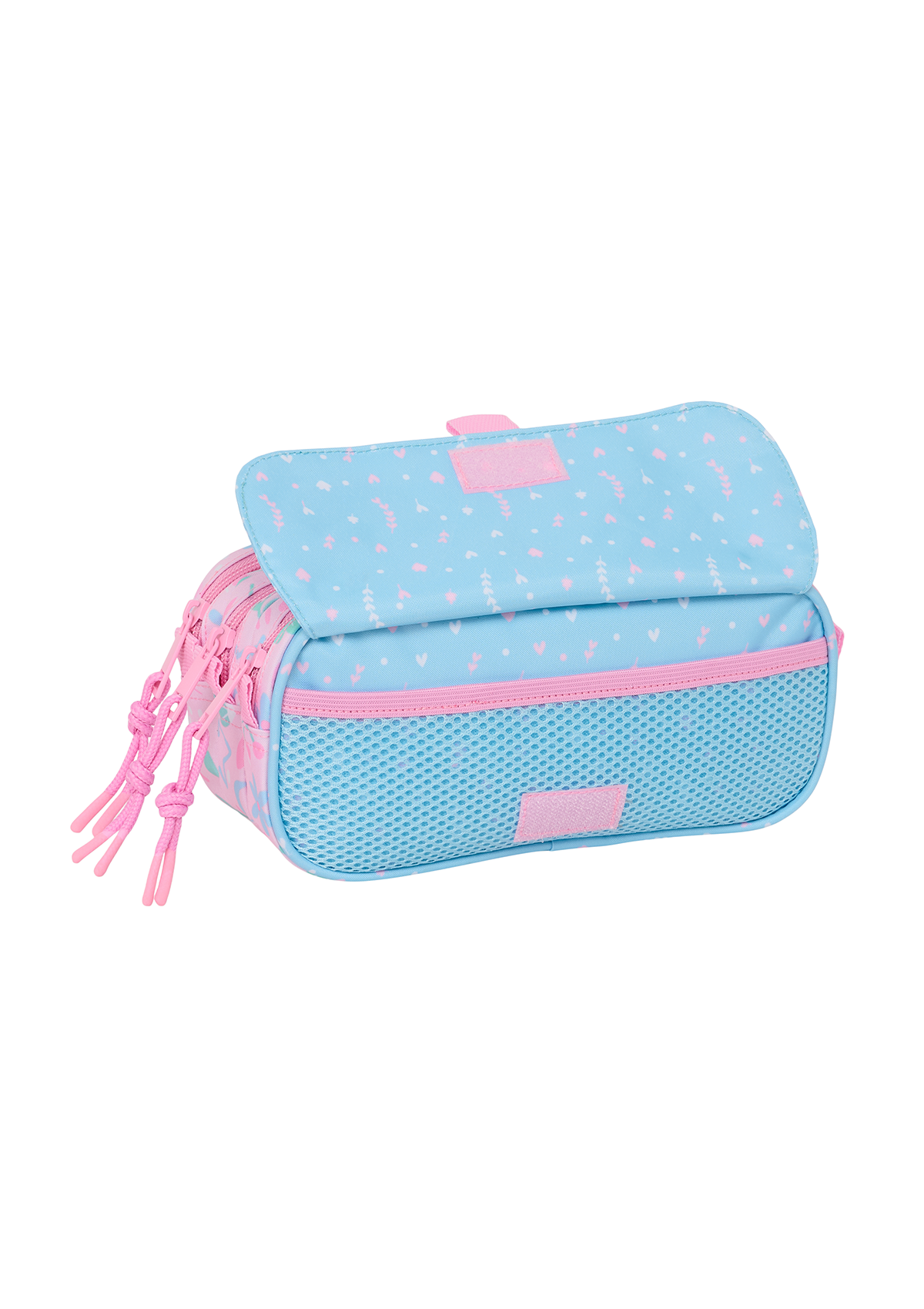 Blackfit8 Smile Large Triple Pencil Case