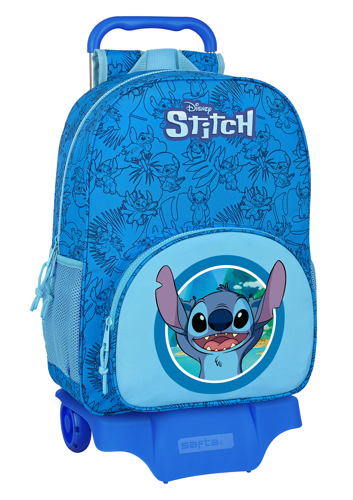 Disney Stitch Large Backpack Wheeled