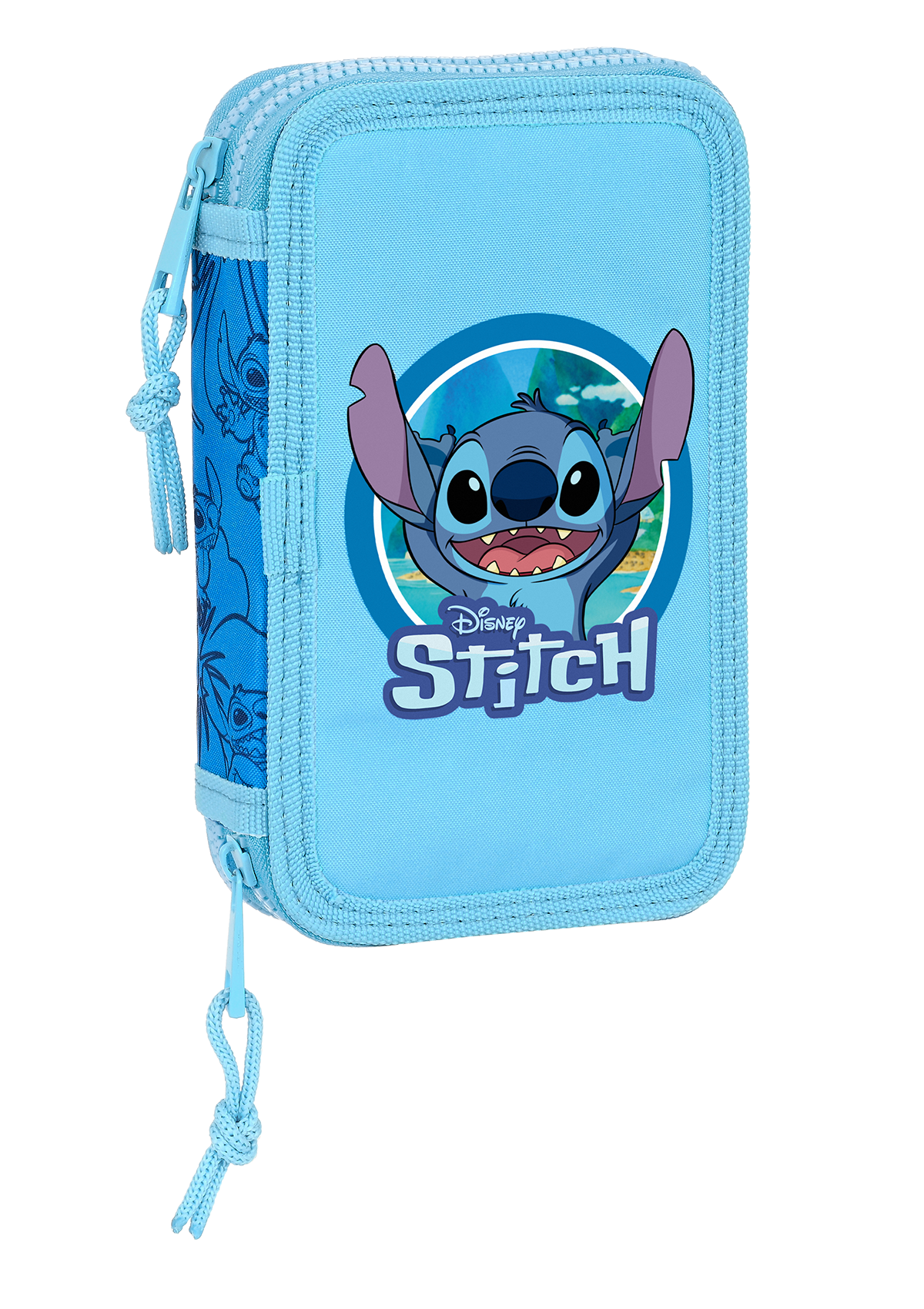 Disney Stitch 28pc Small Double Pencil Case