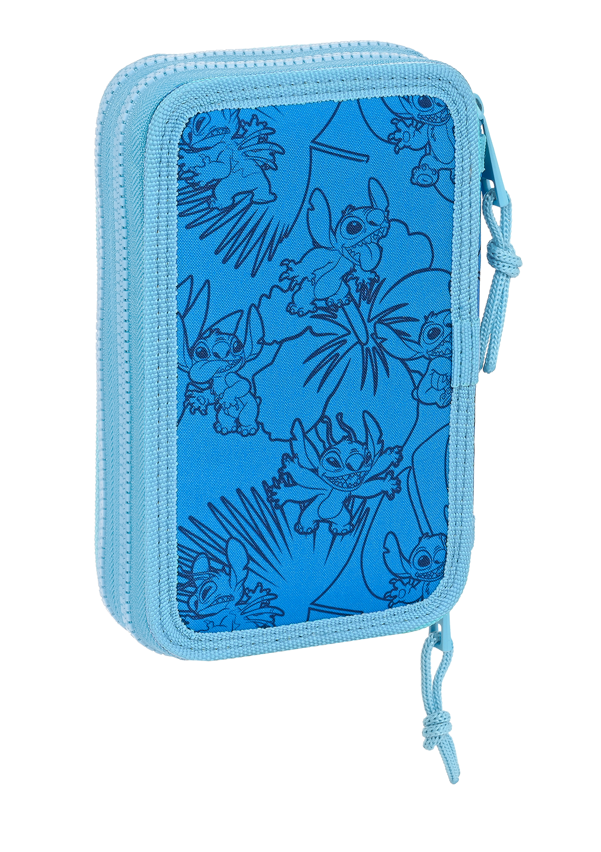 Disney Stitch 28pc Small Double Pencil Case