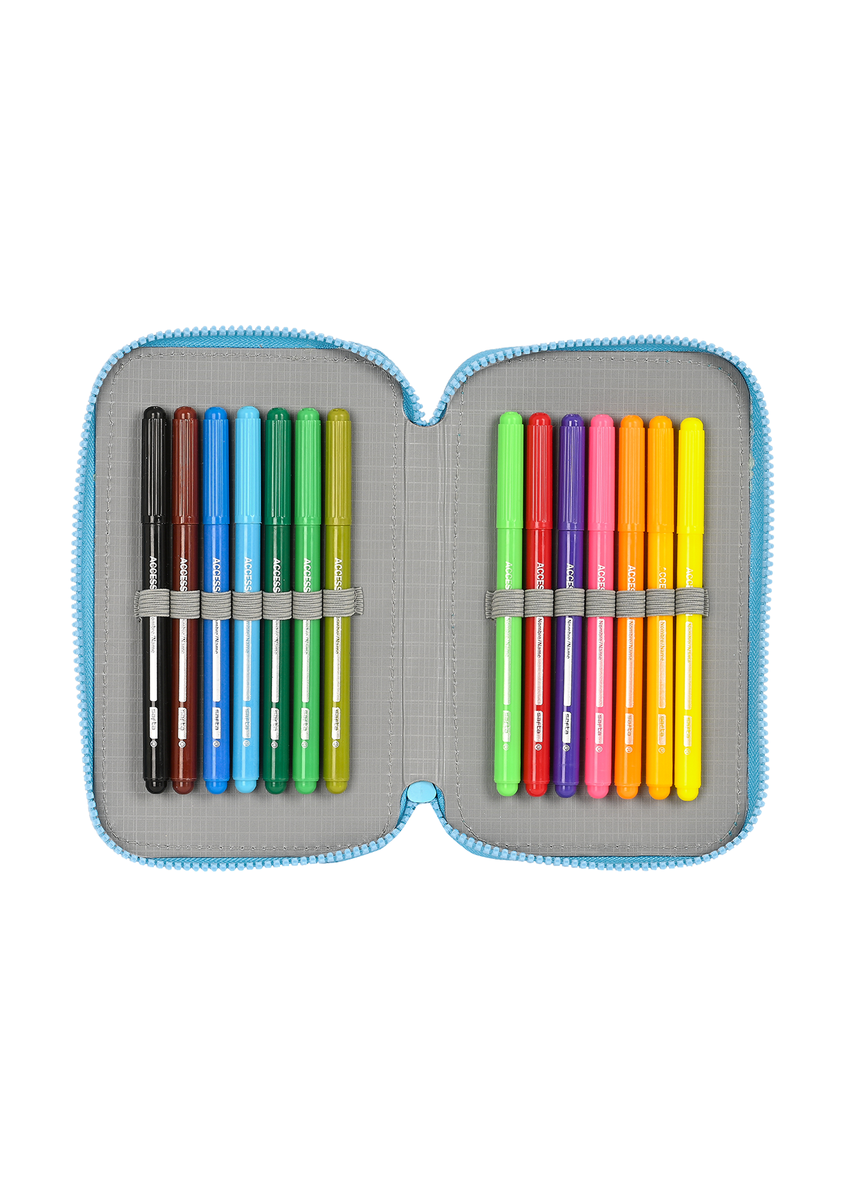 Disney Stitch 28pc Small Double Pencil Case