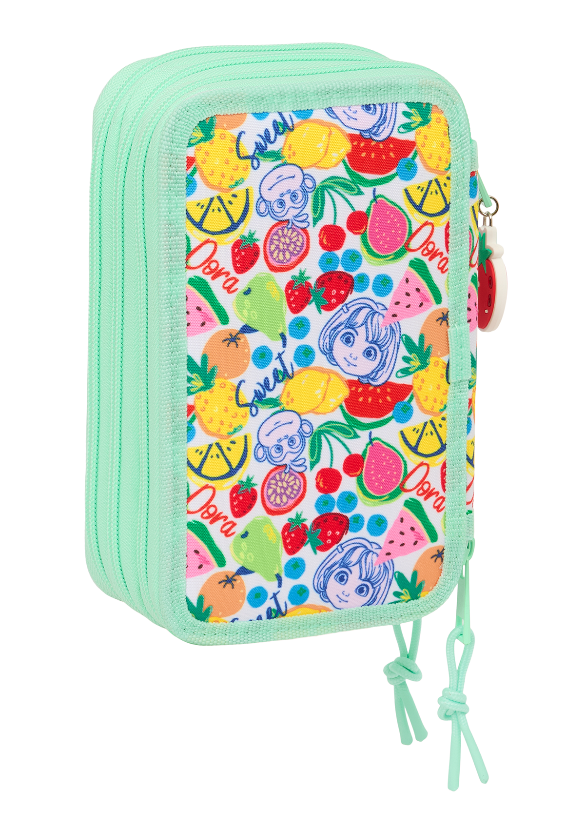 Dora The Explorer Small Triple 37pc Filled Pencil Case