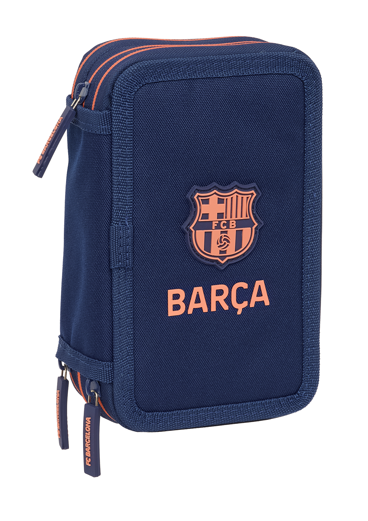 F.C.BARCELONA 2nd Team Small Triple 37pc Filled Pencil Case