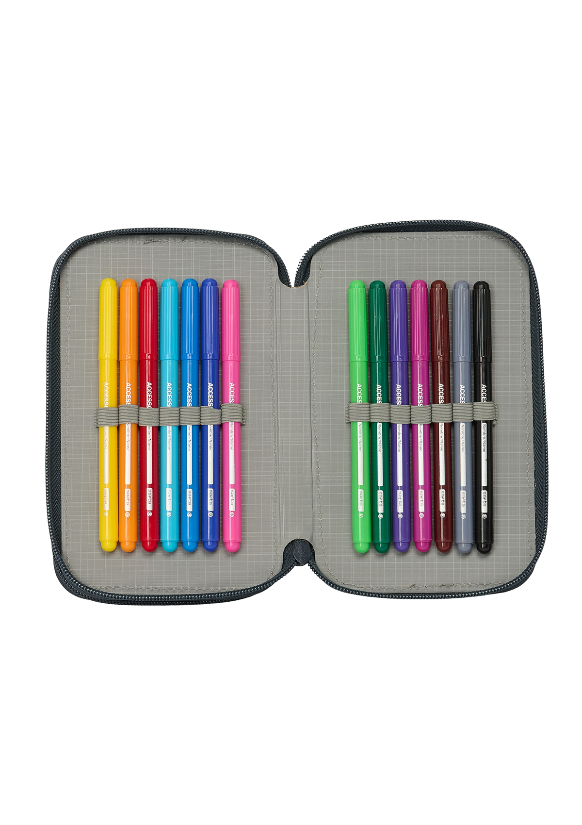 F.C.Real Madrid 1st Team Small Triple 37pc Filled Pencil Case