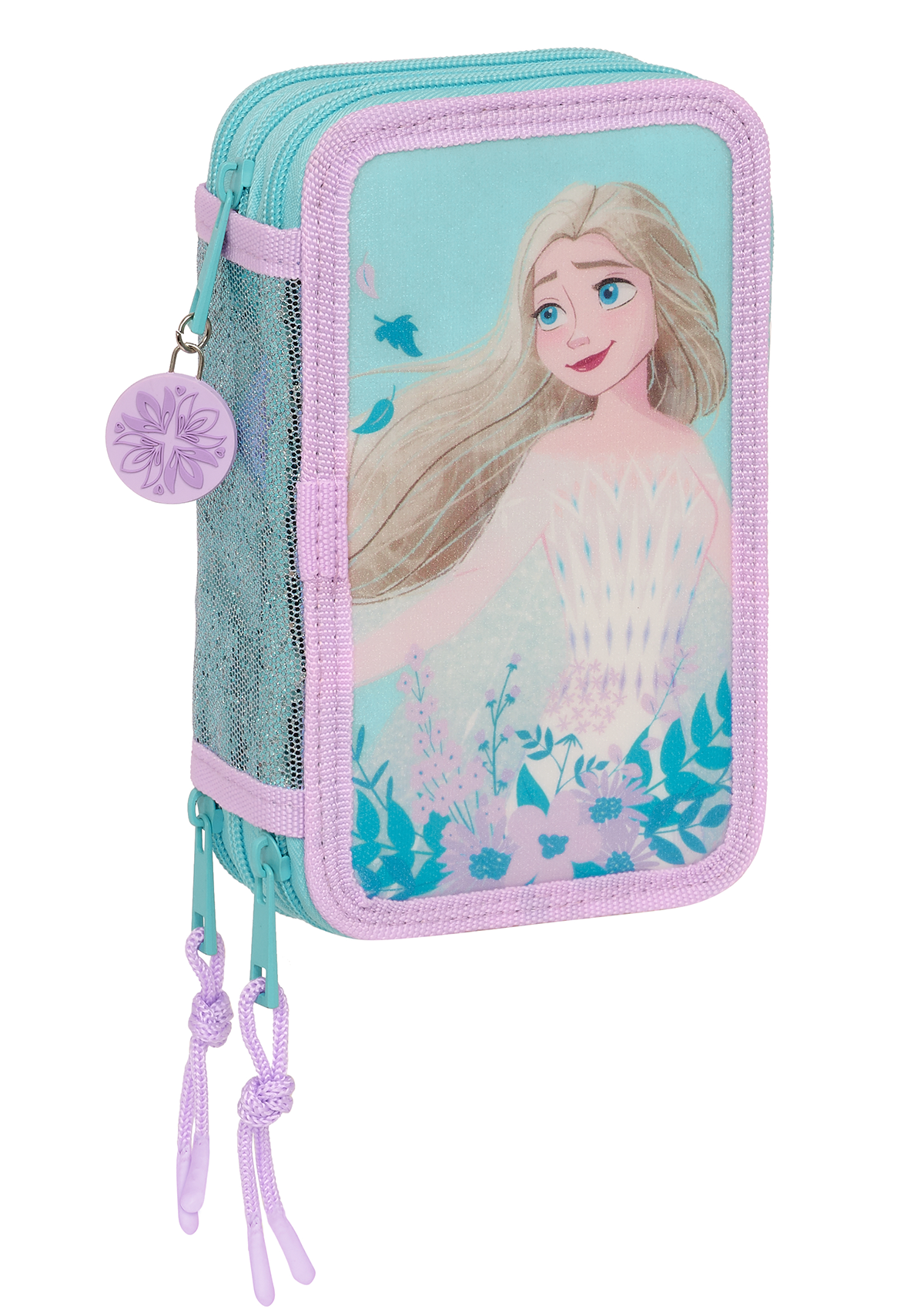 Disney Frozen Hello Spring Triple 36 pc Pencil Case