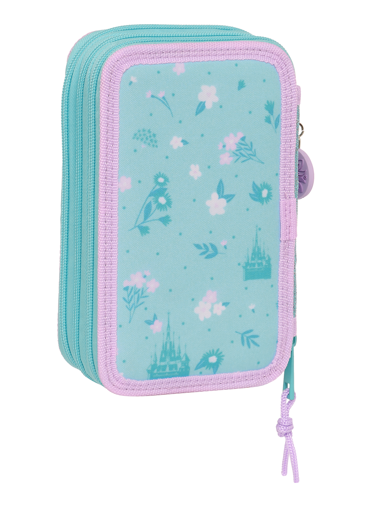 Disney Frozen Hello Spring Triple 36 pc Pencil Case