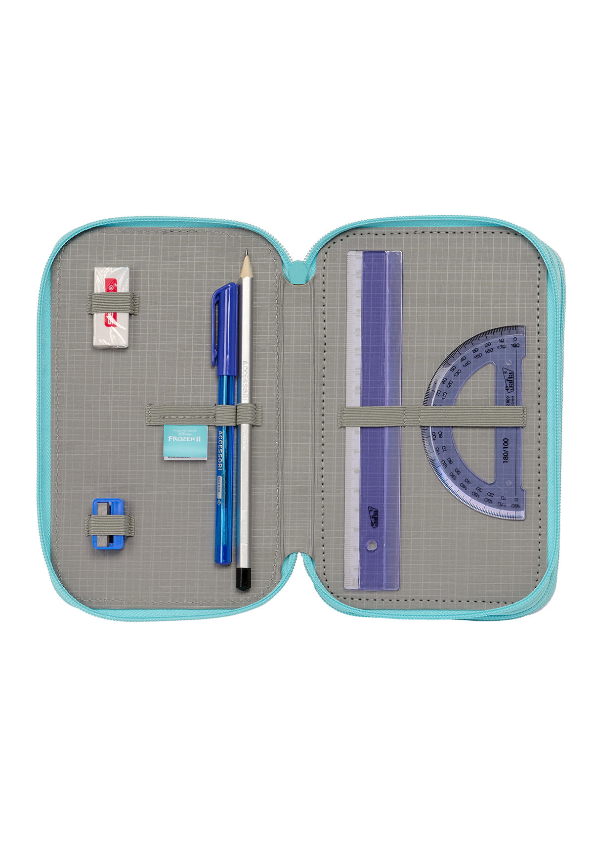 Disney Frozen Hello Spring Triple 36 pc Pencil Case