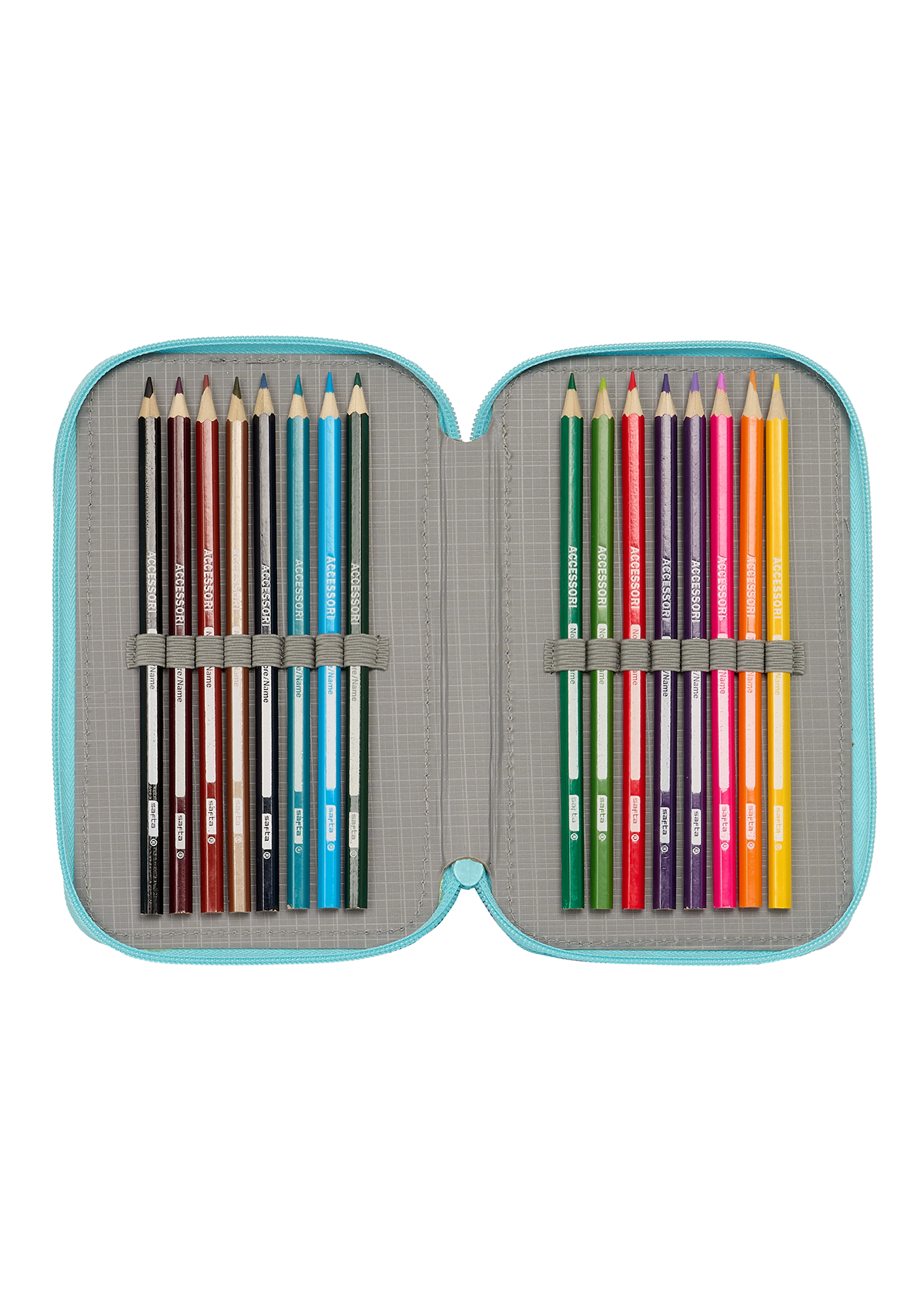 Disney Frozen Hello Spring Triple 36 pc Pencil Case