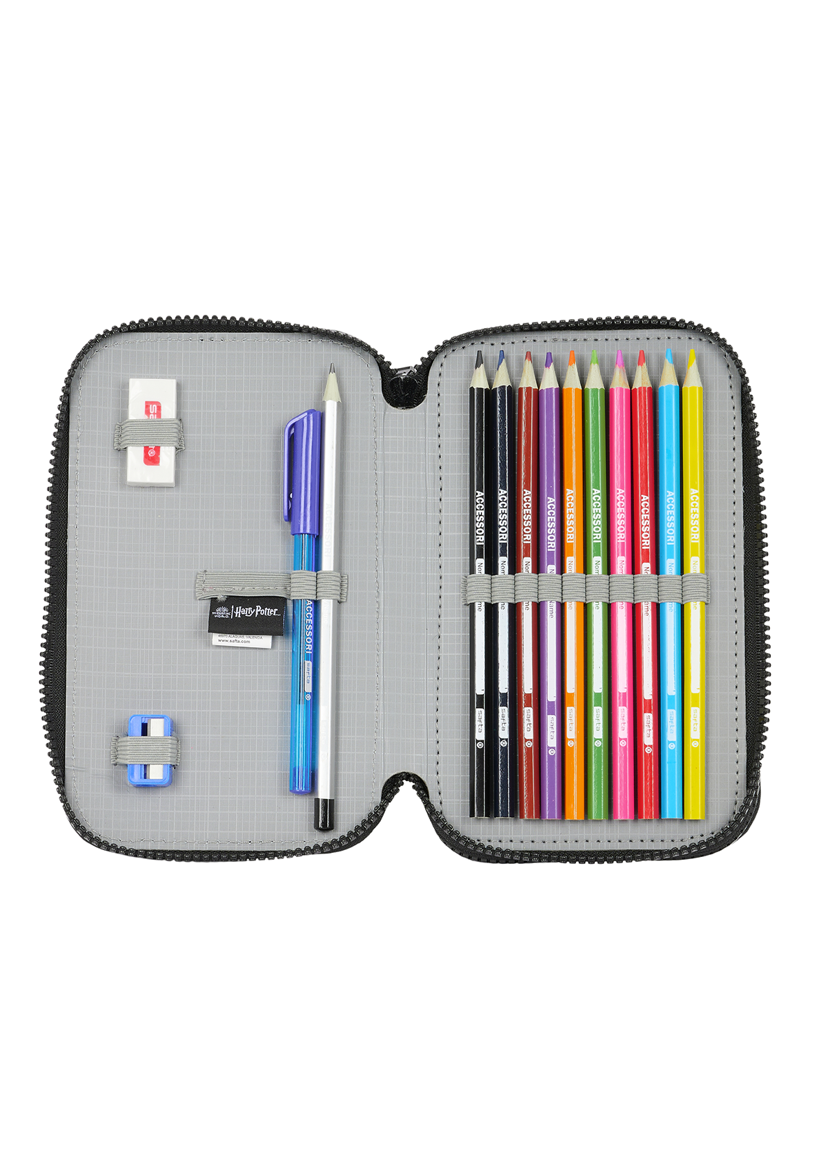 Harry Potter Hogwarts Pencil Case 28pc Double Small