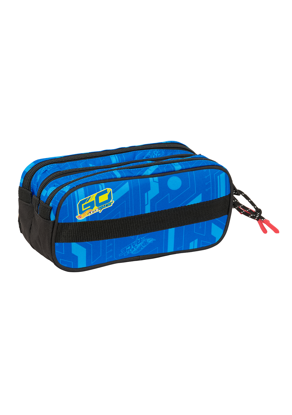 Hot Wheels LetsRace Large Triple Pencil Case