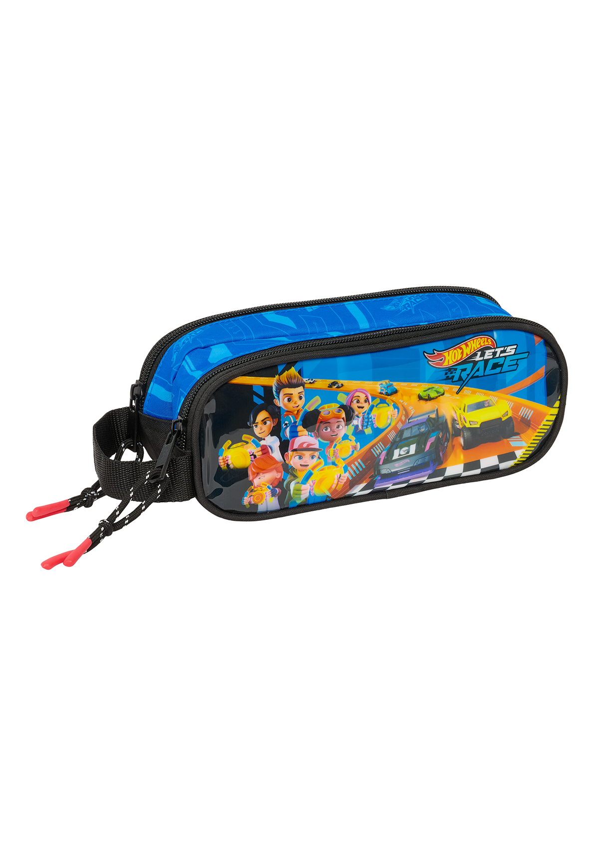 Hot Wheels LetsRace Double Pencil Case