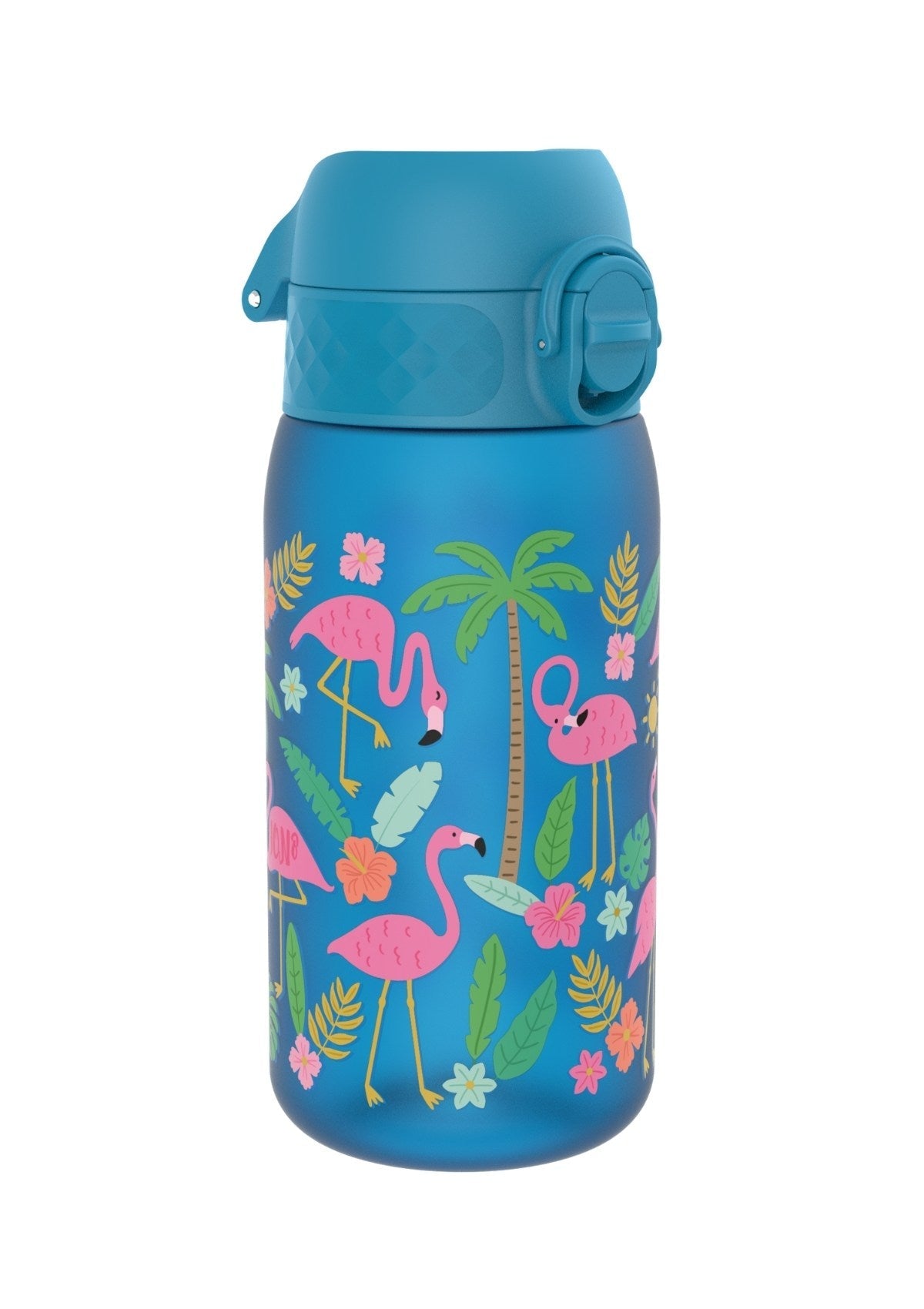ION8 Recyclon Blue Flamingos Water Bottle Leak Proof 350ml (12oz) BPA Free