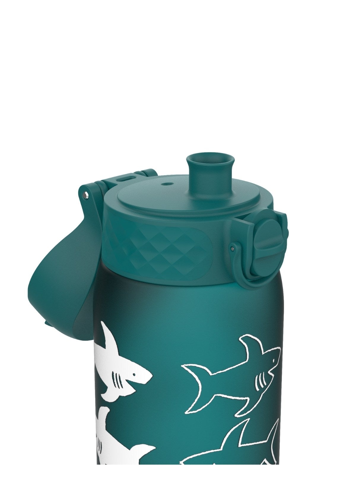 ION8 Recyclon Shark Aqua Water Bottle Leak Proof 350ml (12oz) BPA Free