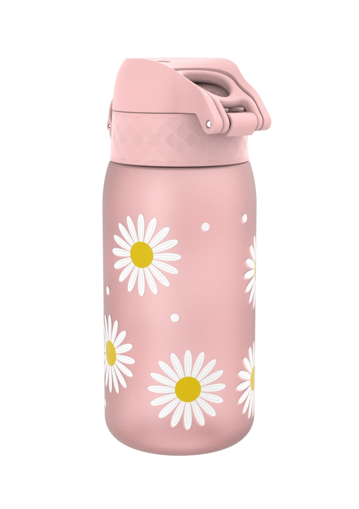 ION8 Recyclon Daisies Rose-Quartz Water Bottle Leak Proof 350ml (12oz) BPA Free