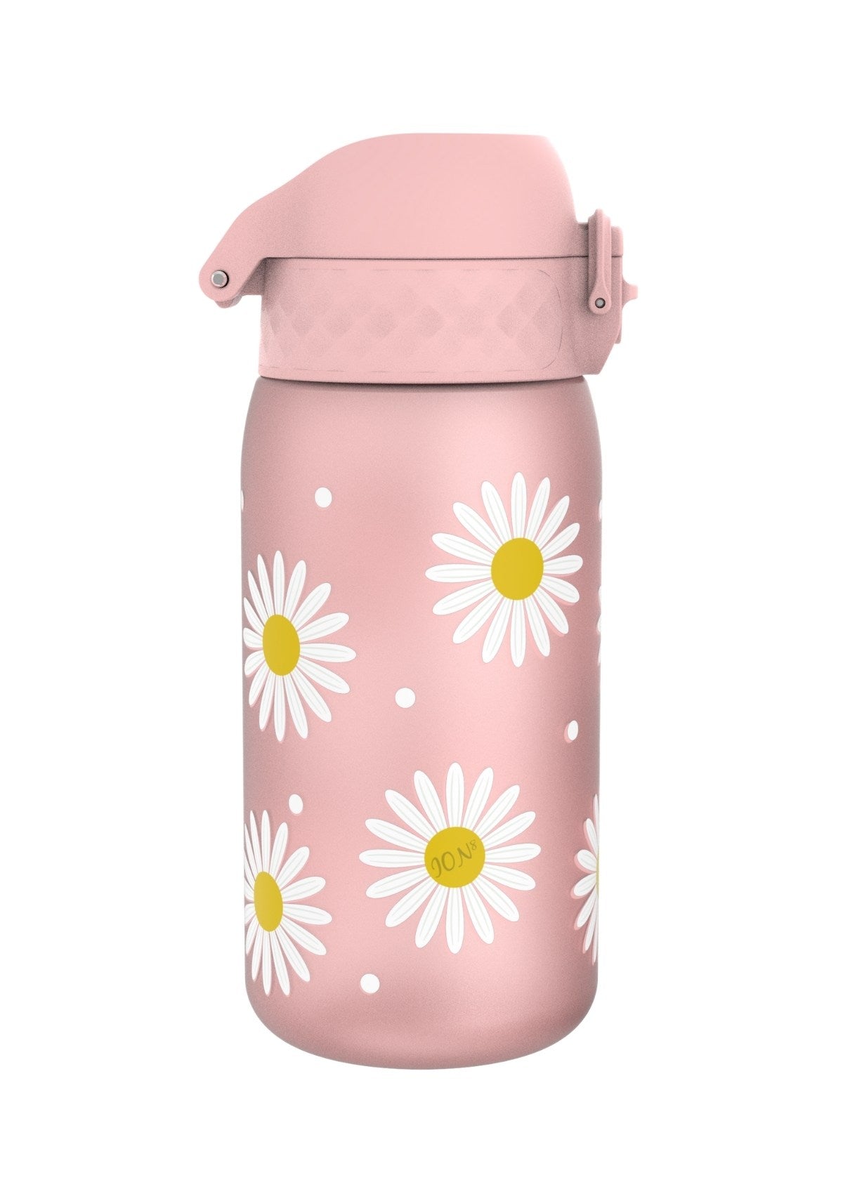 ION8 Recyclon Daisies Rose-Quartz Water Bottle Leak Proof 350ml (12oz) BPA Free