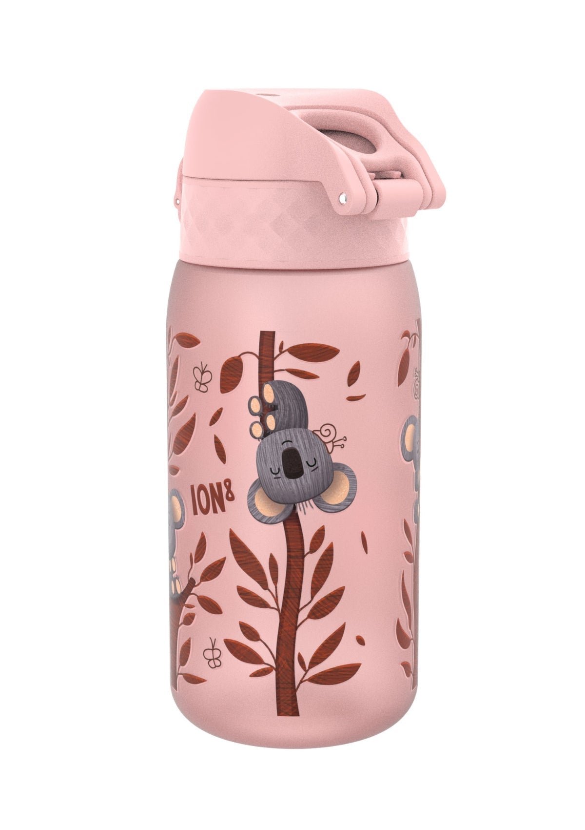 ION8 Recyclon Rose Quartz Koalas Water Bottle Leak Proof 350ml (12oz) BPA Free