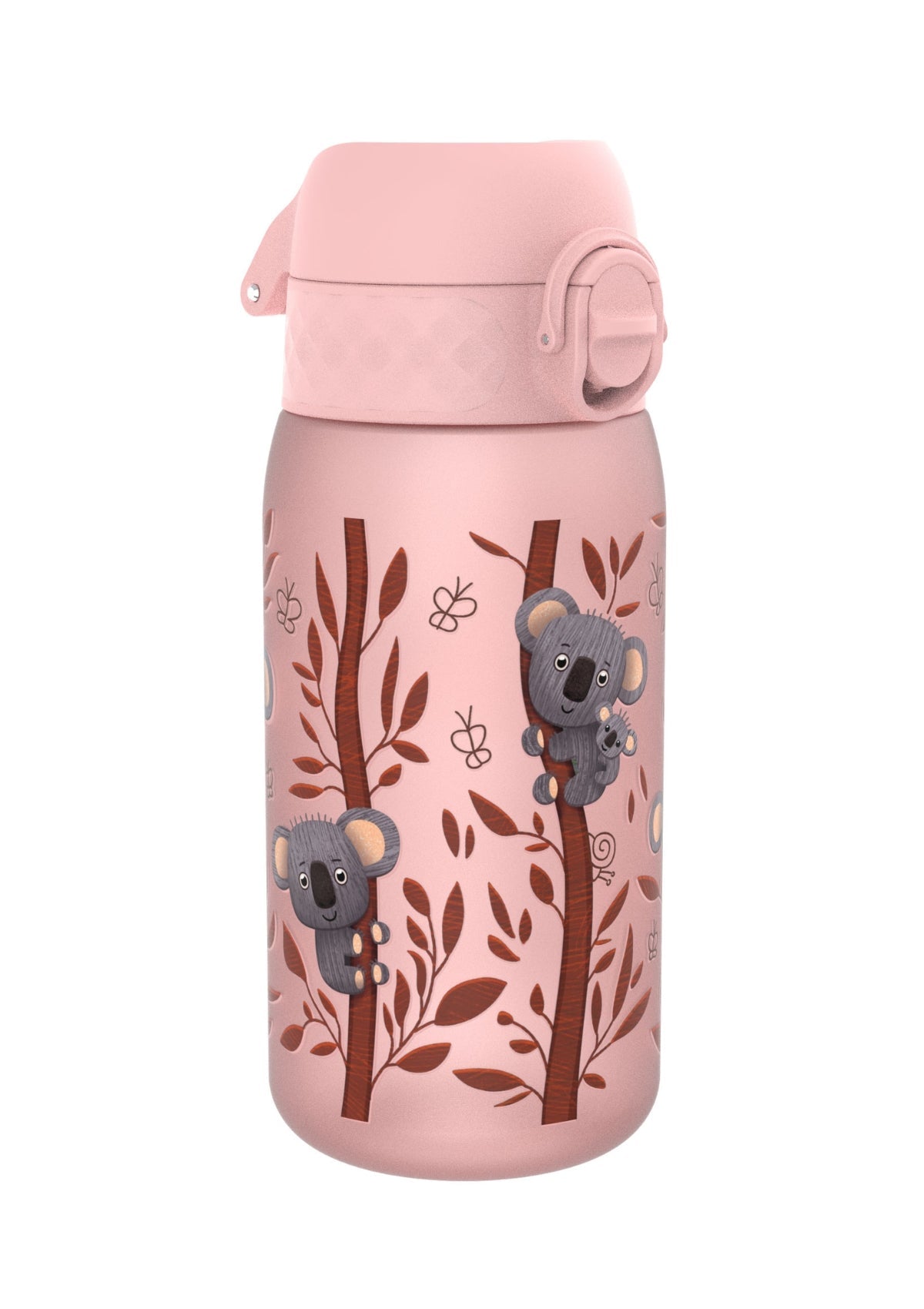 ION8 Recyclon Rose Quartz Koalas Water Bottle Leak Proof 350ml (12oz) BPA Free