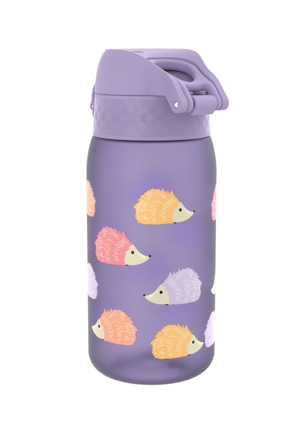 ION8 Recyclon Hedgehogs Periwinkle Water Bottle Leak Proof 350ml (12oz) BPA Free