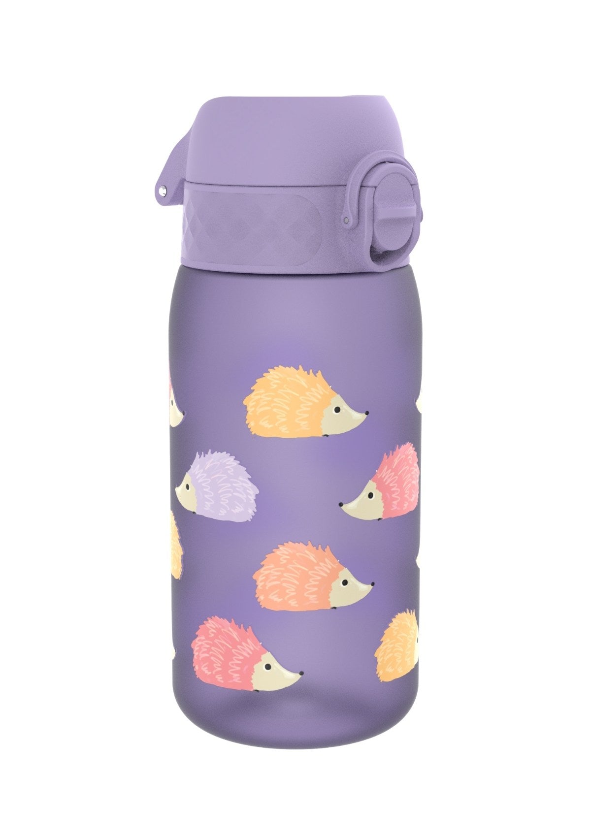 ION8 Recyclon Hedgehogs Periwinkle Water Bottle Leak Proof 350ml (12oz) BPA Free