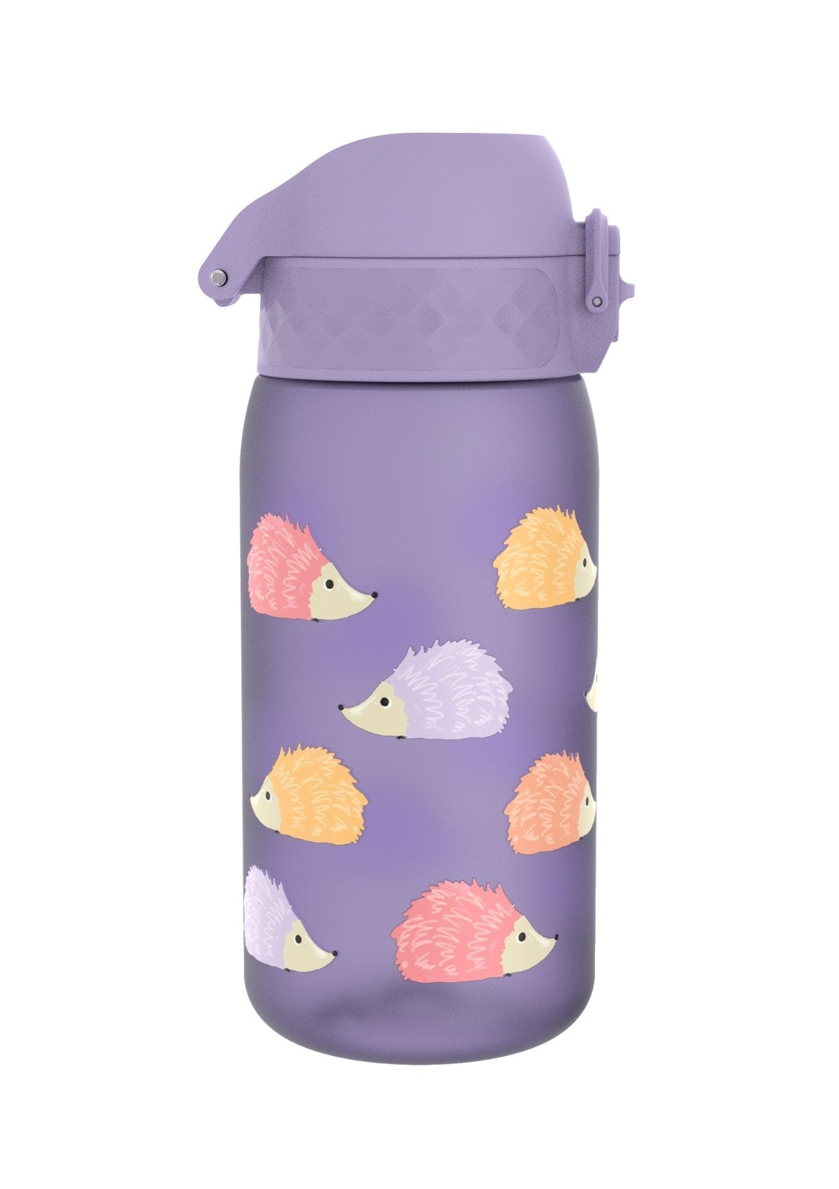 ION8 Recyclon Hedgehogs Periwinkle Water Bottle Leak Proof 350ml (12oz) BPA Free