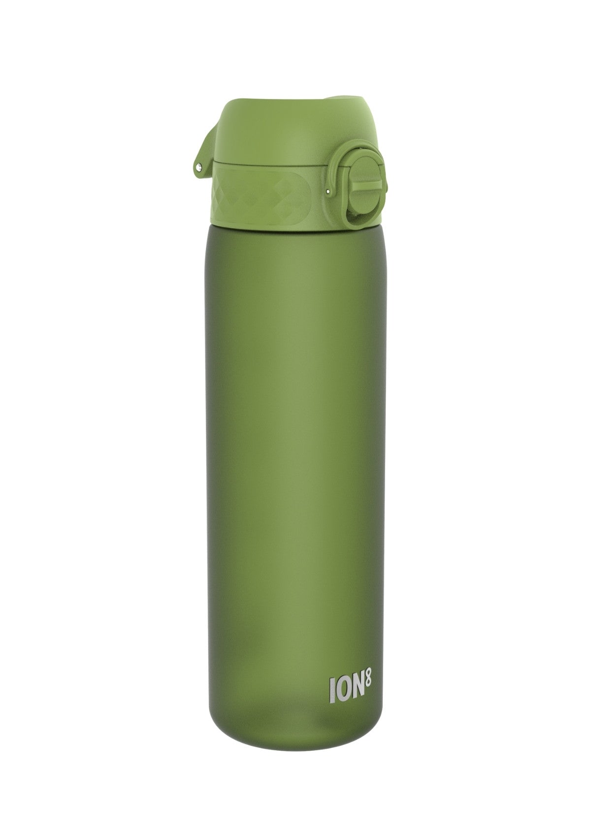 ION8 Recyclon Khaki Green Water Bottle Leak Proof 500ml