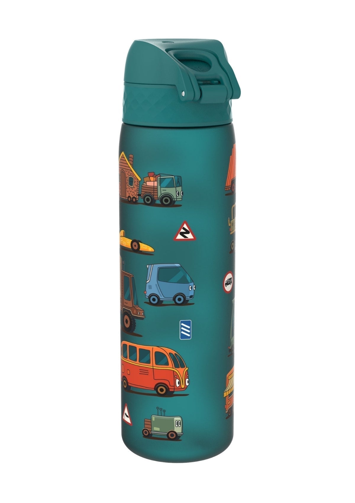 ION8 Recyclon Aqua Automobiles Water Bottle Leak Proof 500ml (18oz) BPA Free