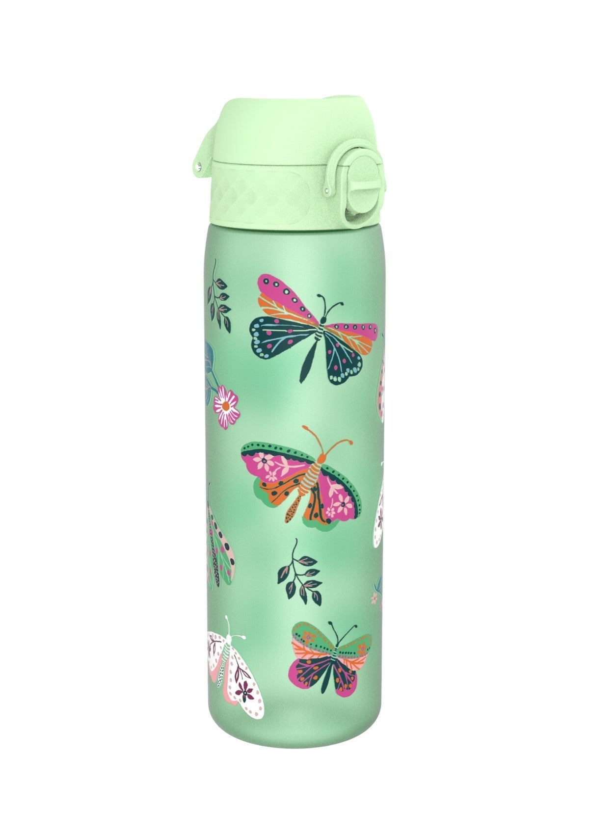 ION8 Recyclon Wild Butterfly Surf Green Water Bottle Leak Proof 500ml