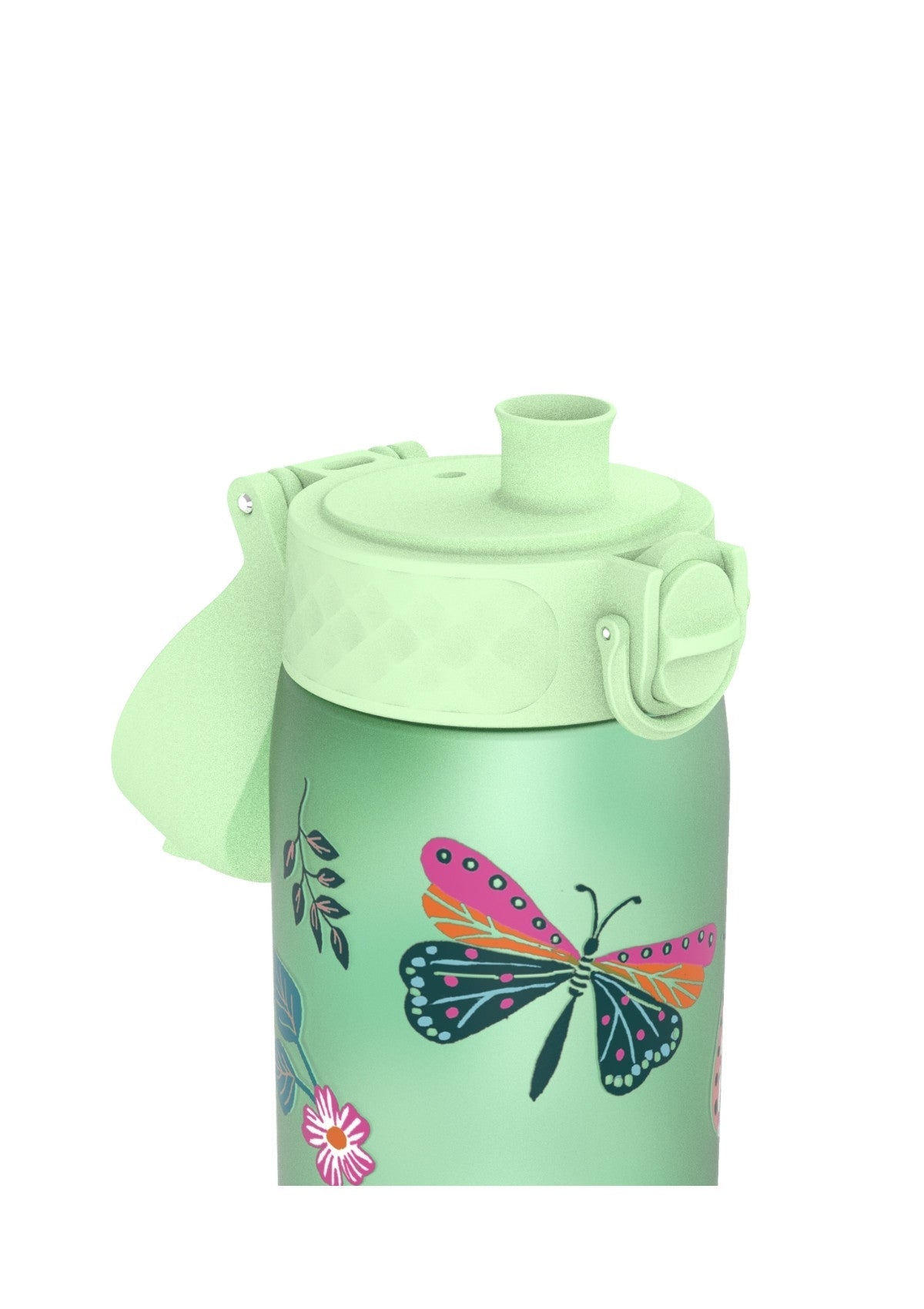 ION8 Recyclon Wild Butterfly Surf Green Water Bottle Leak Proof 500ml