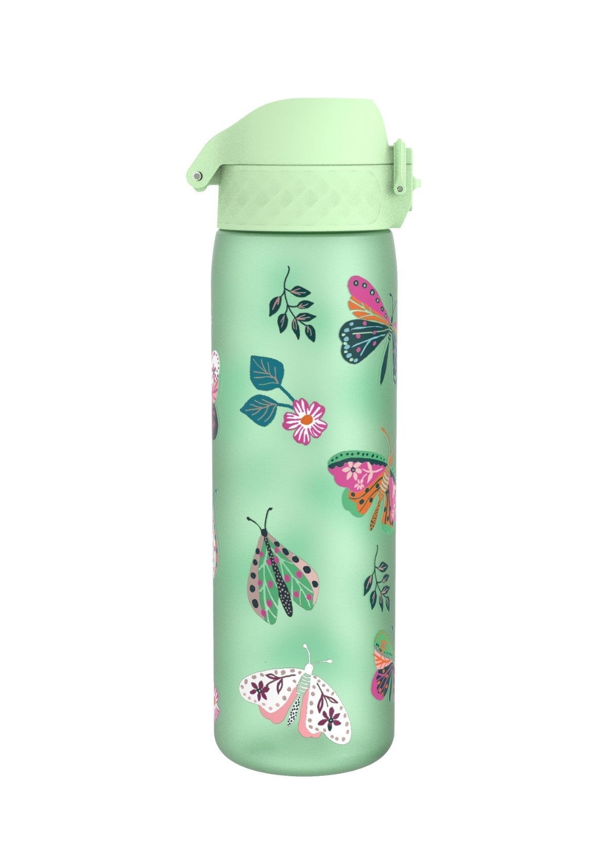 ION8 Recyclon Wild Butterfly Surf Green Water Bottle Leak Proof 500ml