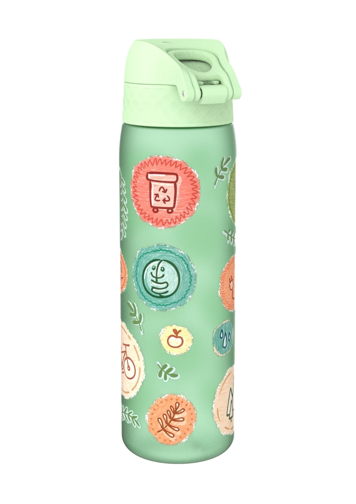 ION8 Recyclon Eco Water Bottle Leak Proof 500ml (18oz) BPA Free