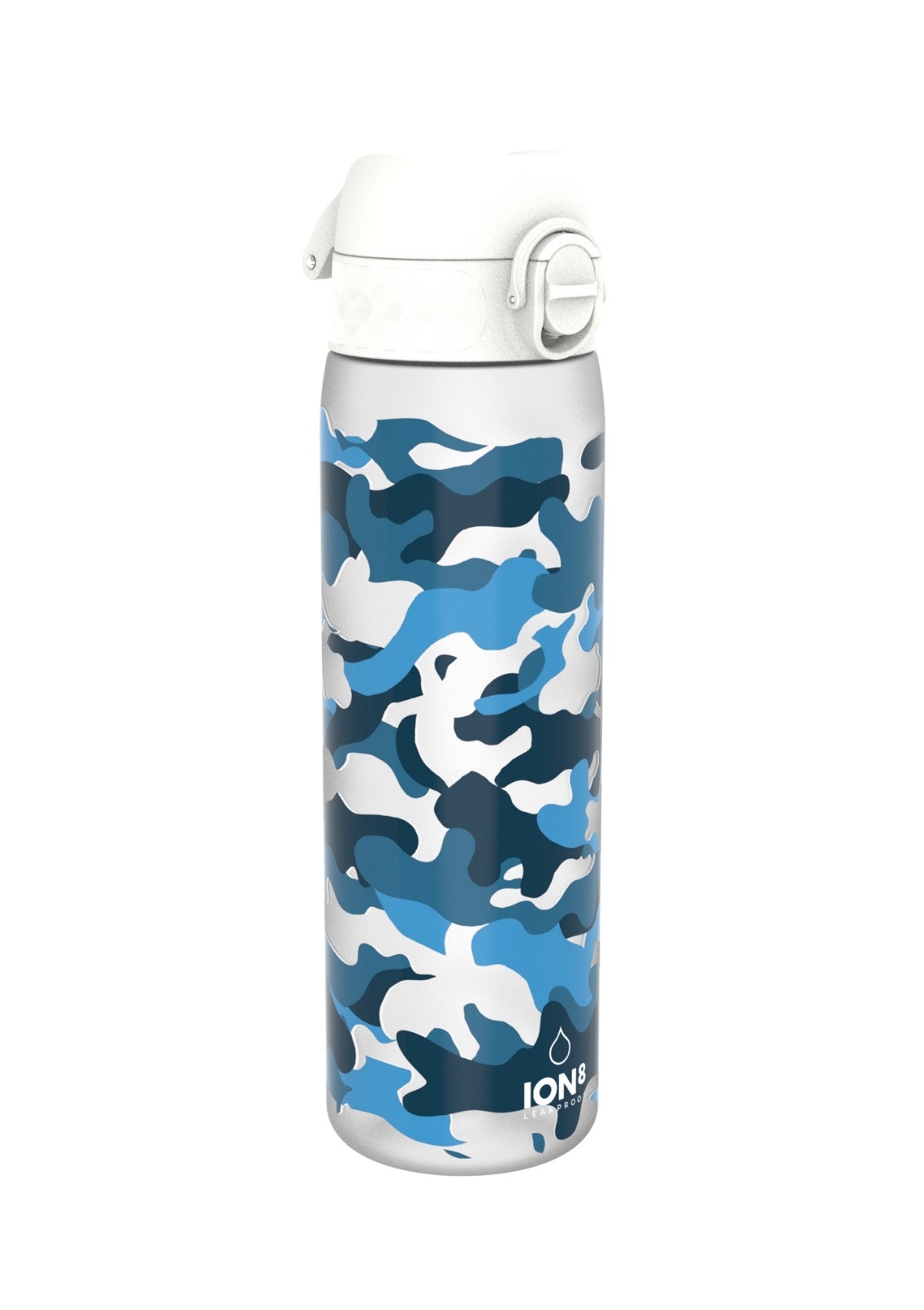 ION8 Recyclon Camouflage Ice-White Water Bottle Leak Proof 500ml