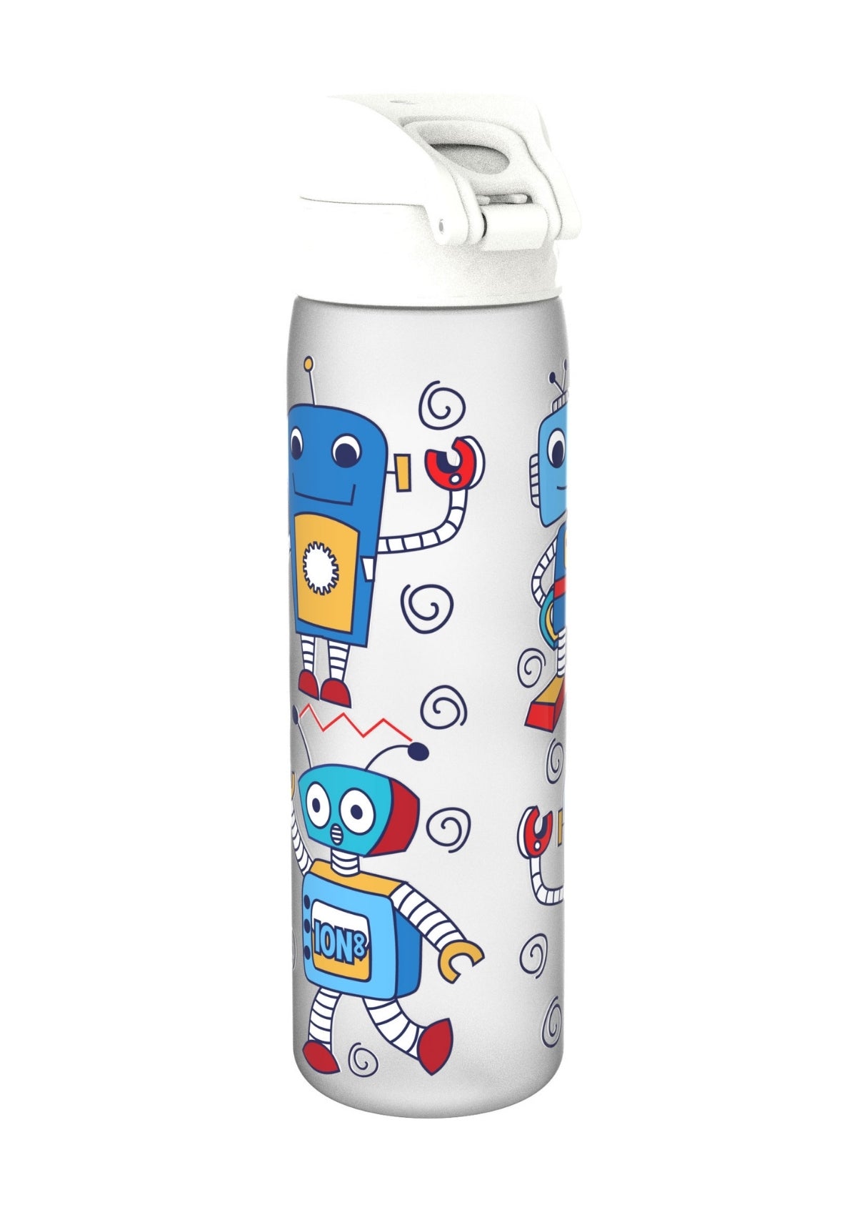 ION8 Recyclon Ice Robots Water Bottle Leak Proof 500ml (18oz) BPA Free