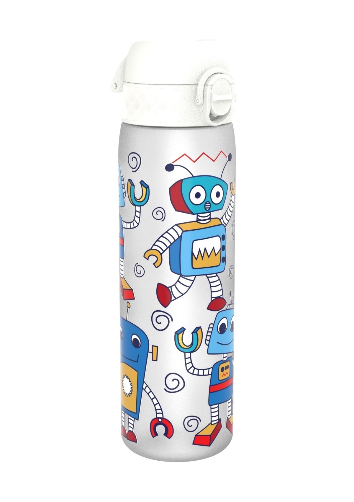 ION8 Recyclon Ice Robots Water Bottle Leak Proof 500ml (18oz) BPA Free