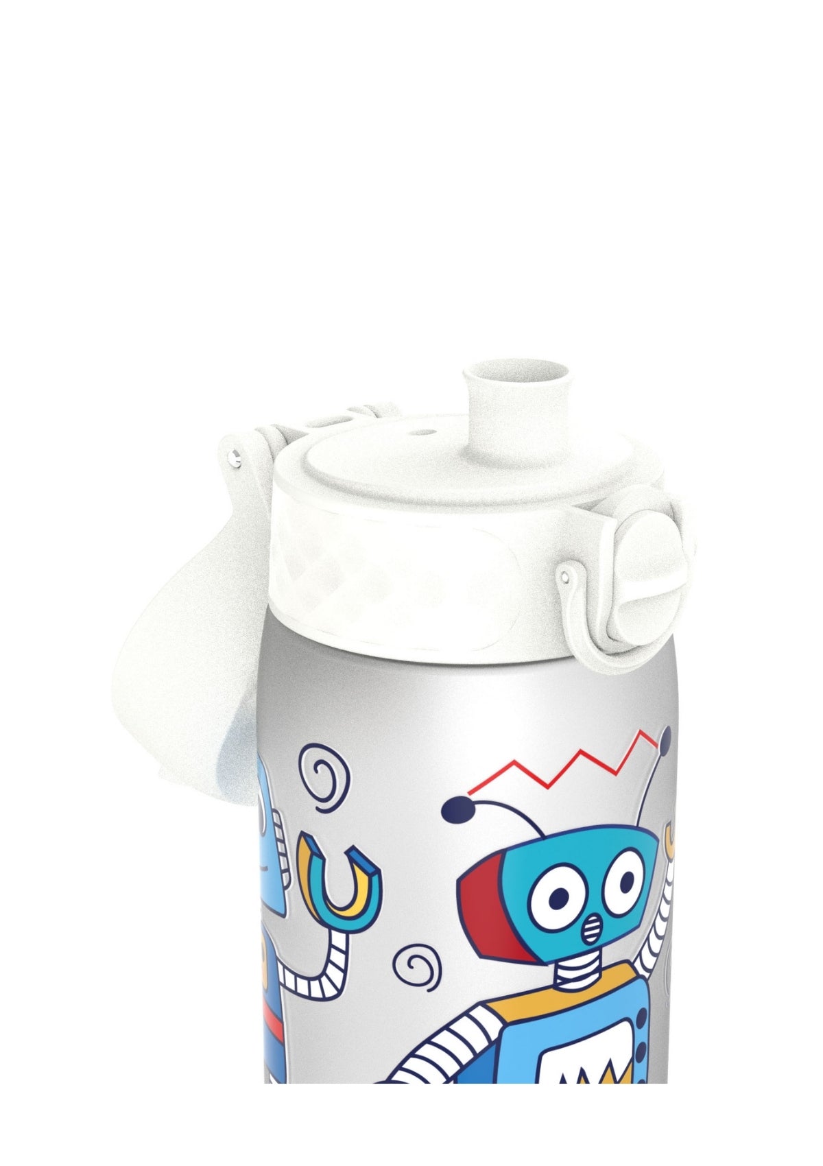 ION8 Recyclon Ice Robots Water Bottle Leak Proof 500ml (18oz) BPA Free