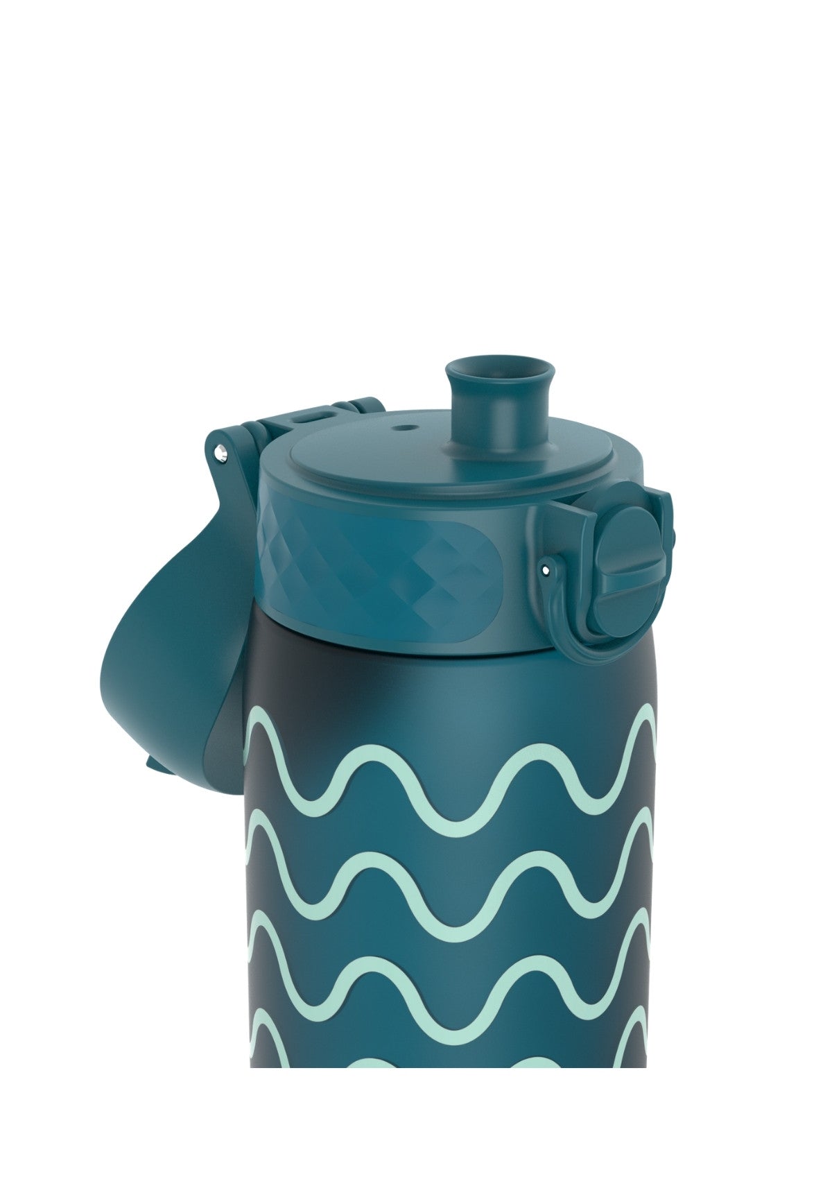ION8 Recyclon Waves Teal Water Bottle Leak Proof 500ml