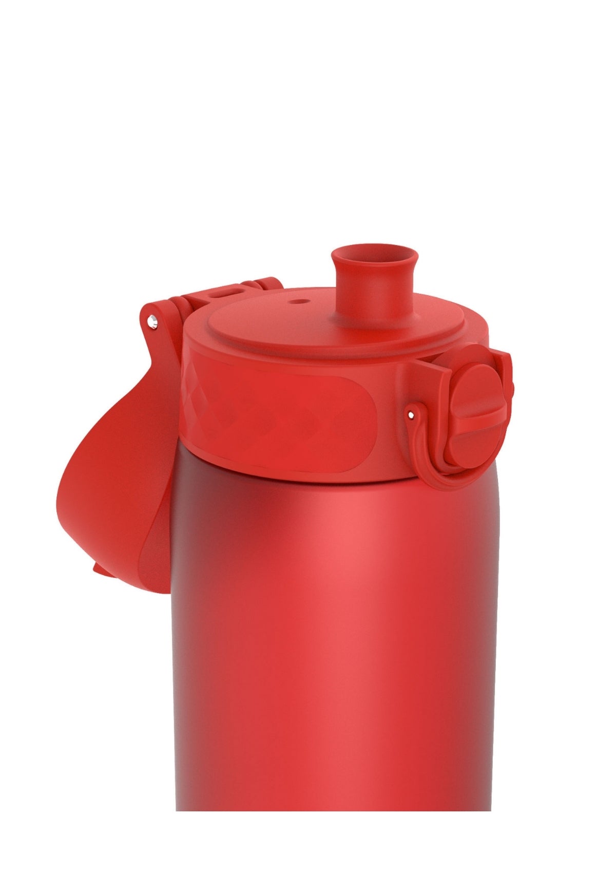 ION8 Recyclon Red Water Bottle Leak Proof 500ml (18oz) BPA Free