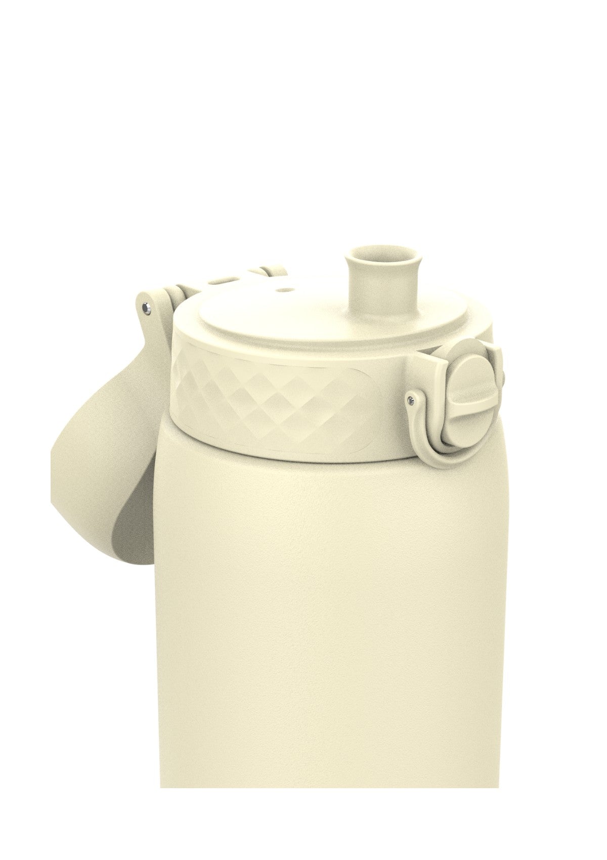 ION8 Steel Water Bottle Creamy White Leak Proof 1200ml