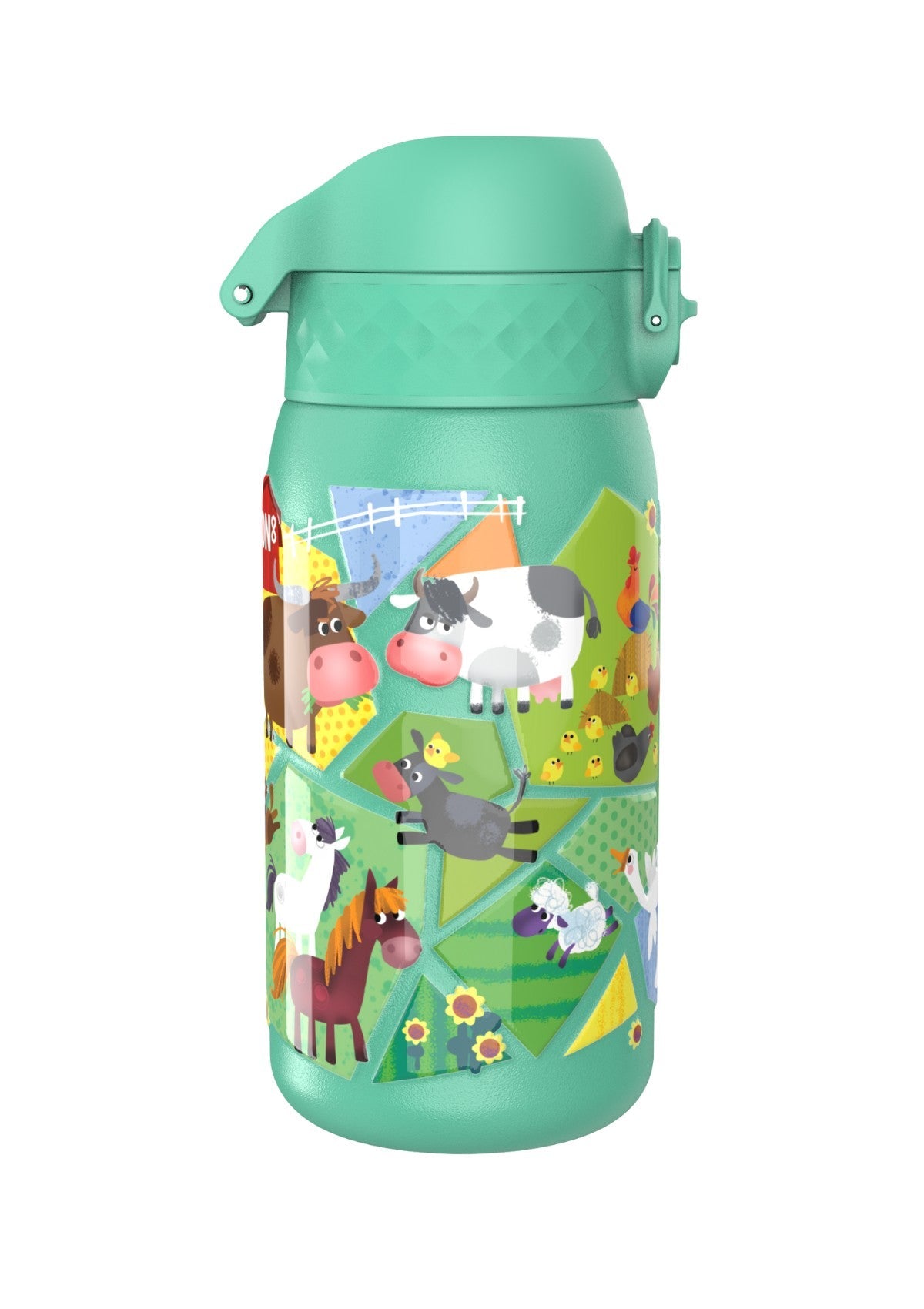 ION8 Stainless Steel Farming Animals Water Bottle Leak Proof 400ml Z2