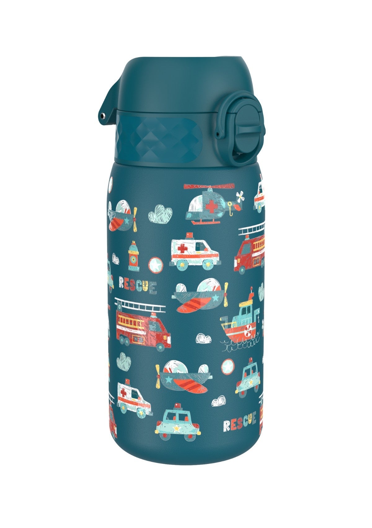 ION8 Stainless Steel Rescue Vehicles Water Bottle Leak Proof 400ml Z2