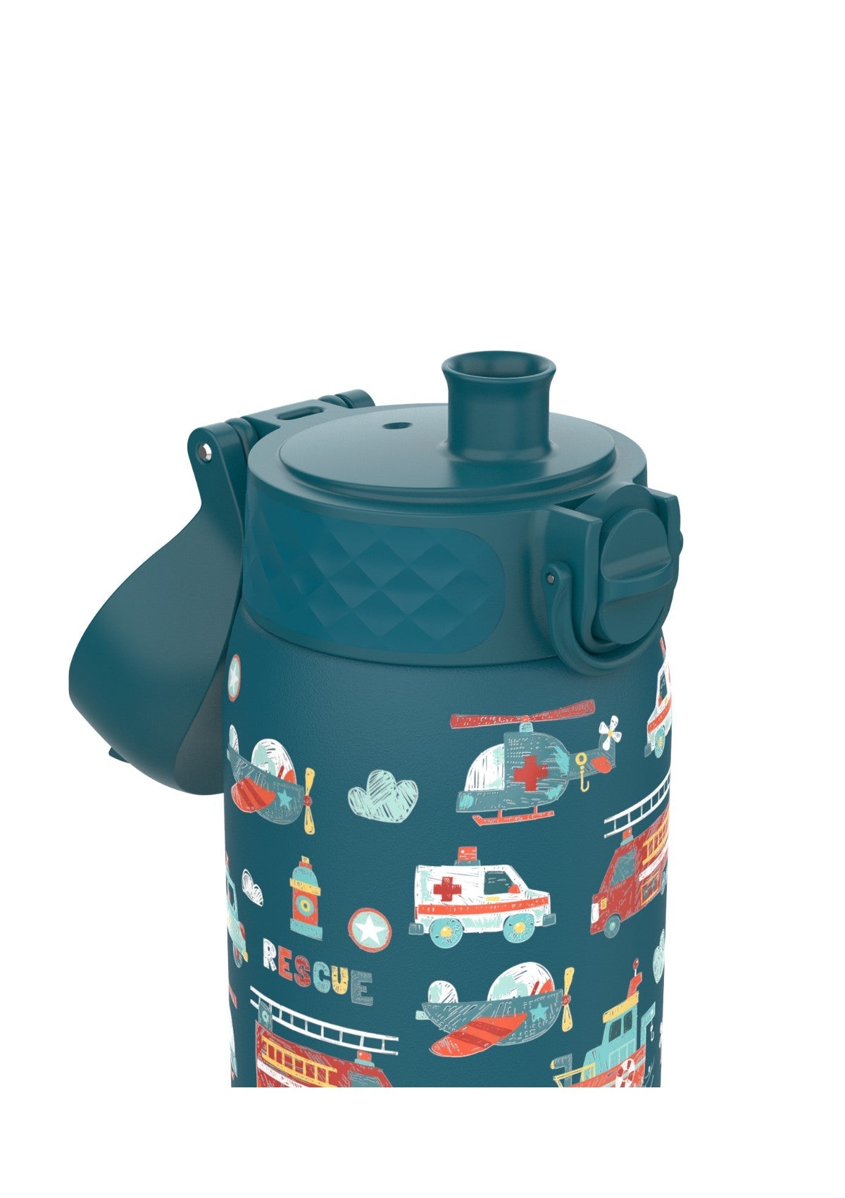 ION8 Stainless Steel Rescue Vehicles Water Bottle Leak Proof 400ml Z2