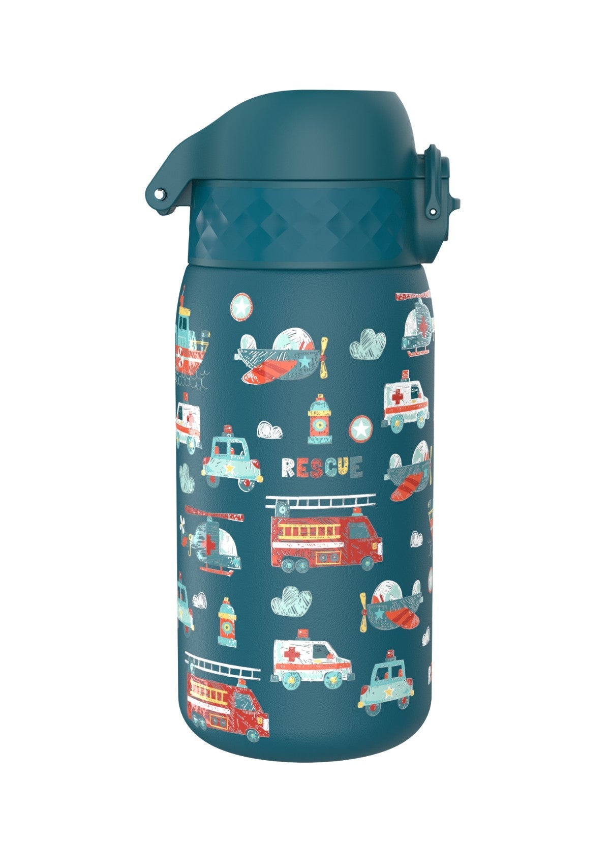 ION8 Stainless Steel Rescue Vehicles Water Bottle Leak Proof 400ml Z2