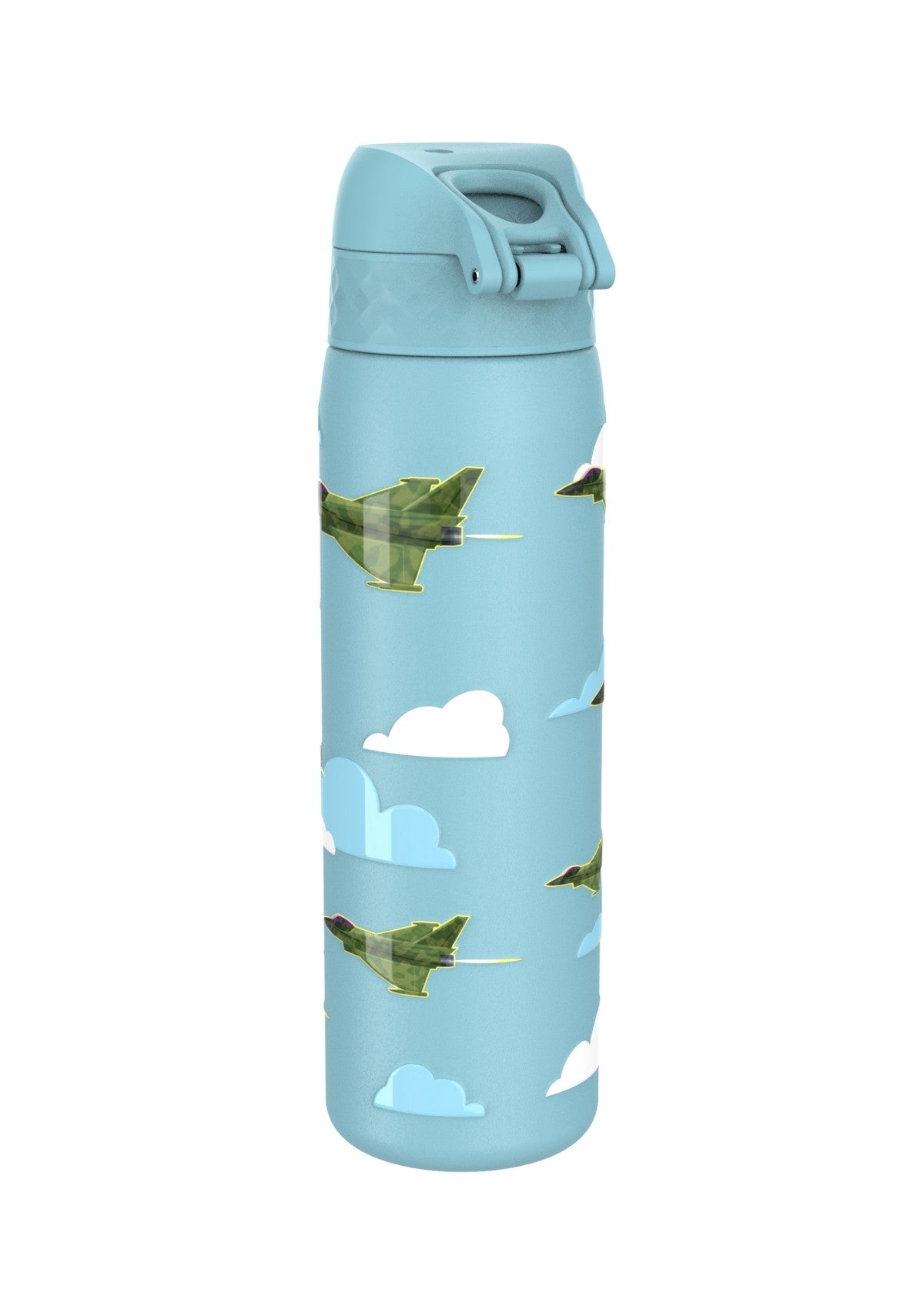 ION8 Steel Water Bottle Fighter Jets Leak Proof 600ml