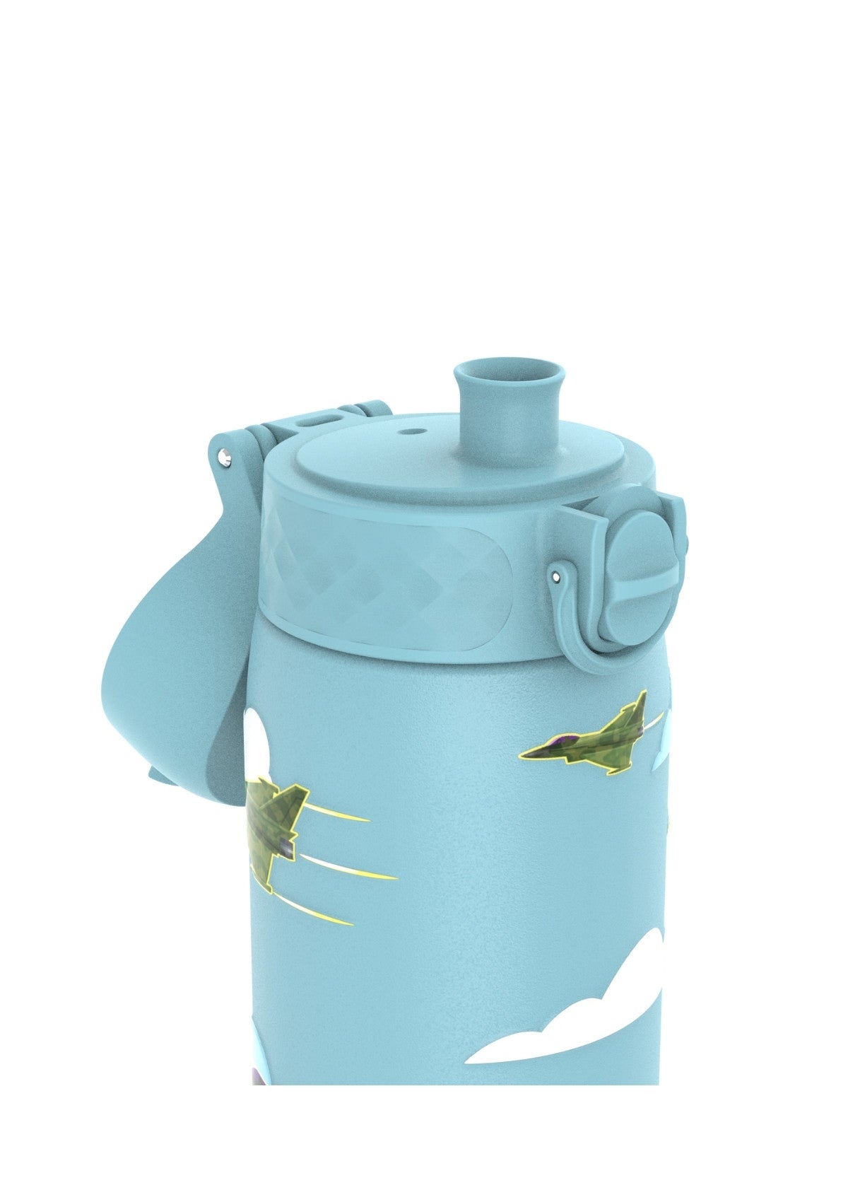 ION8 Steel Water Bottle Fighter Jets Leak Proof 600ml