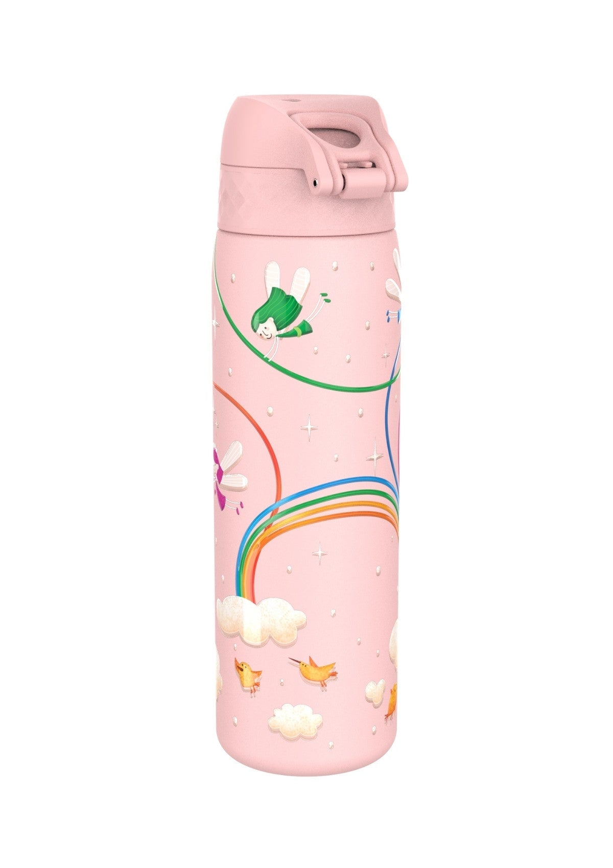 ION8 Steel Water Bottle Fairies Leak Proof 600ml
