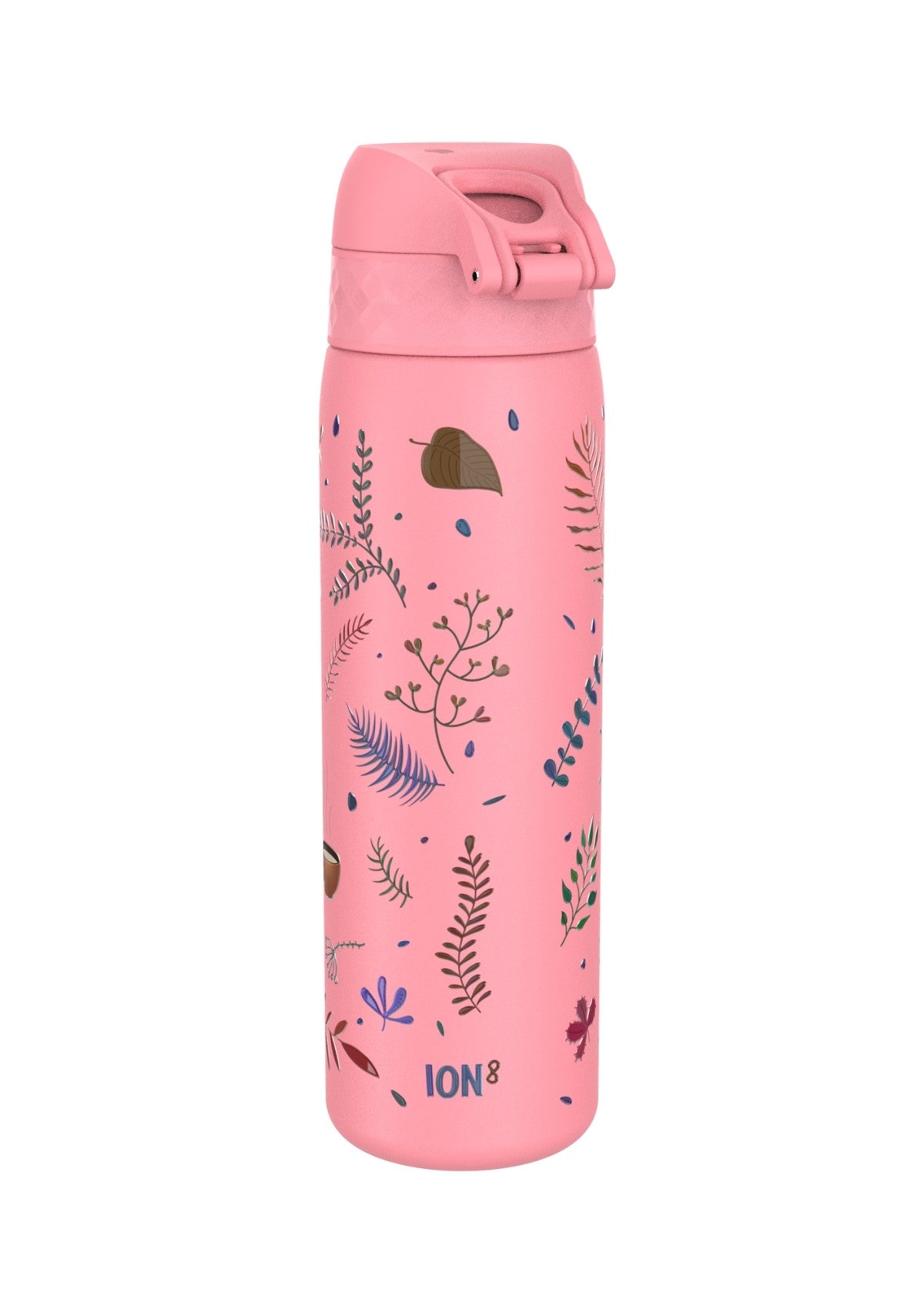 ION8 Steel Water Bottle Flamingo Leak Proof 600ml
