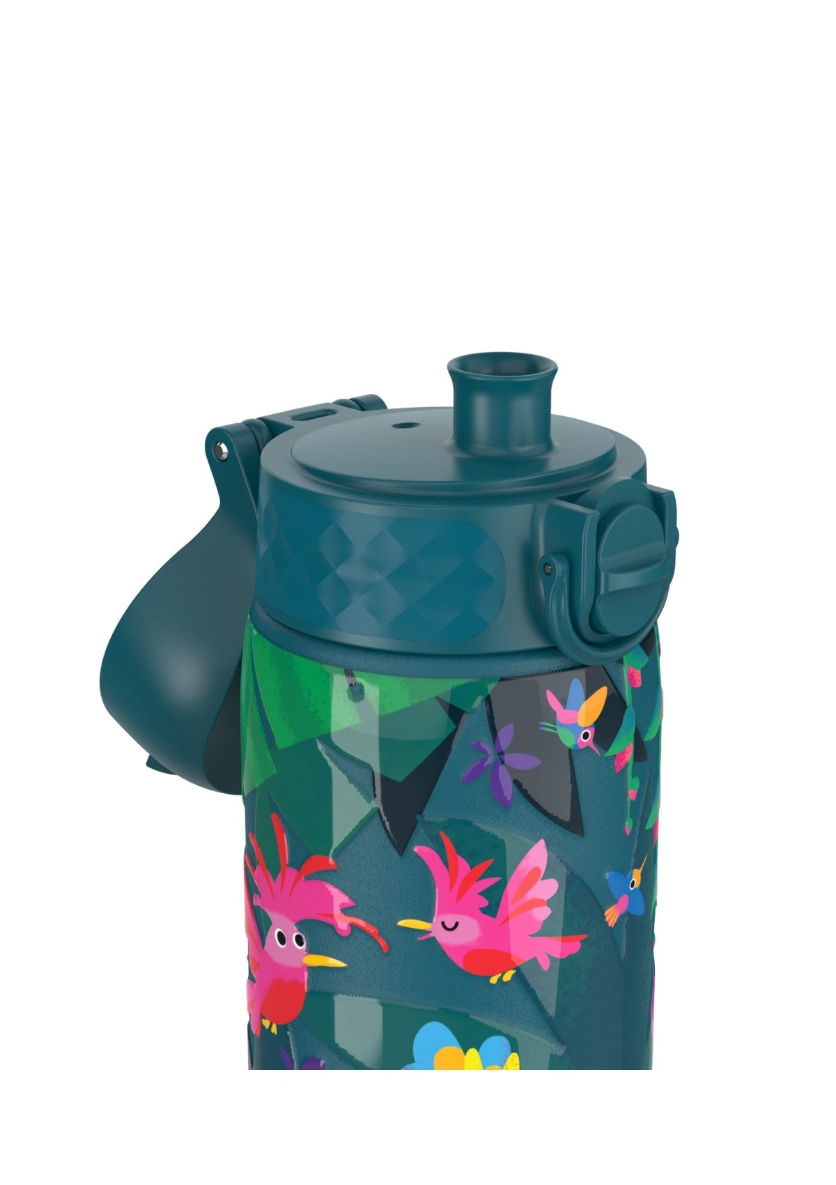 ION8 Steel Water Bottle Exotic Birds Leak Proof 600ml